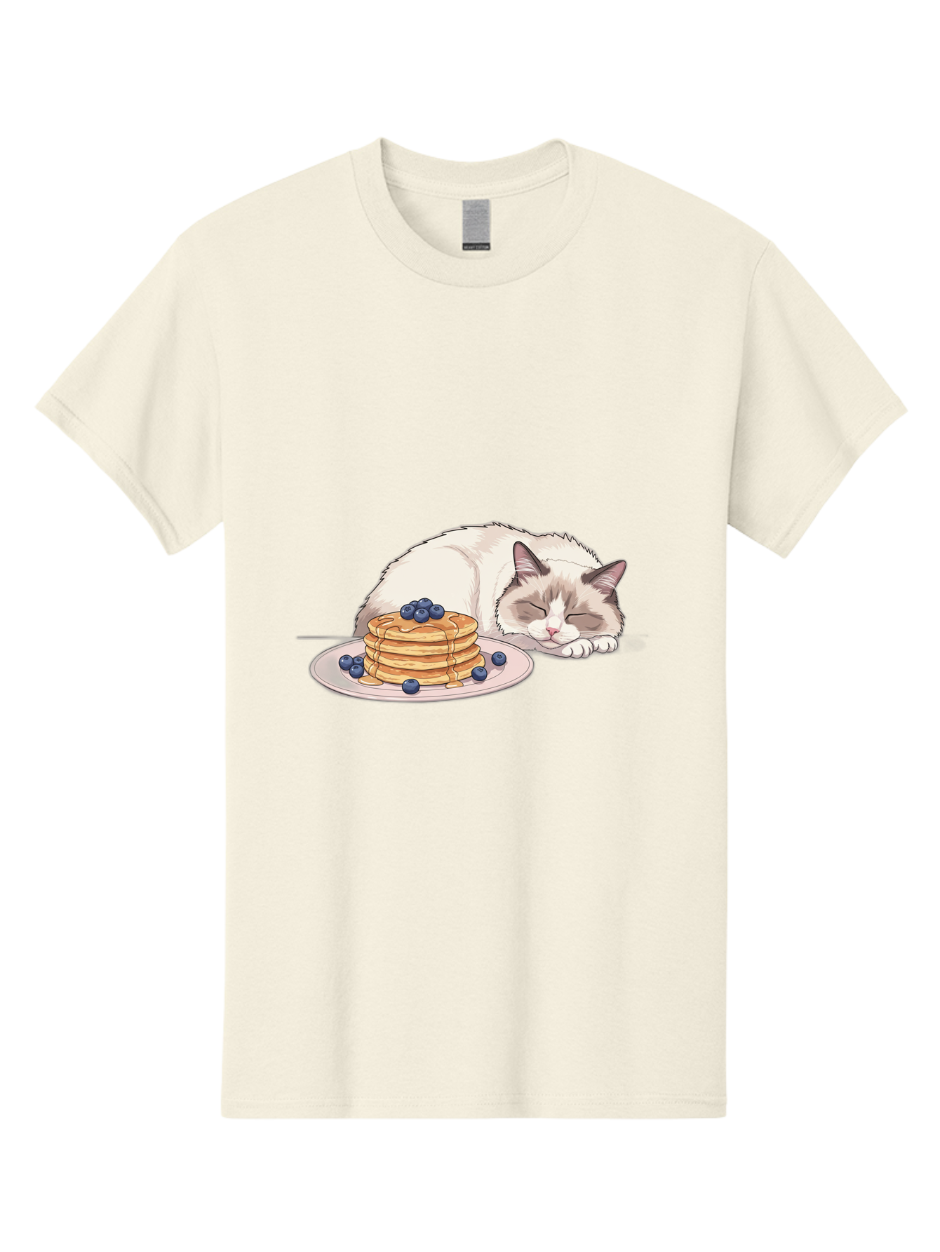 Cat-And-Pancakes-2 Men'S Graphic Tee, 100% Cotton, Comfortable Casual Summer Wear, Machine Washable, Vintage Camera, Old Camera, Antique Camera, Black Camera, Classic Photography, Photography Equipment, Nostalgic Device, Film Camera, Bak185 15