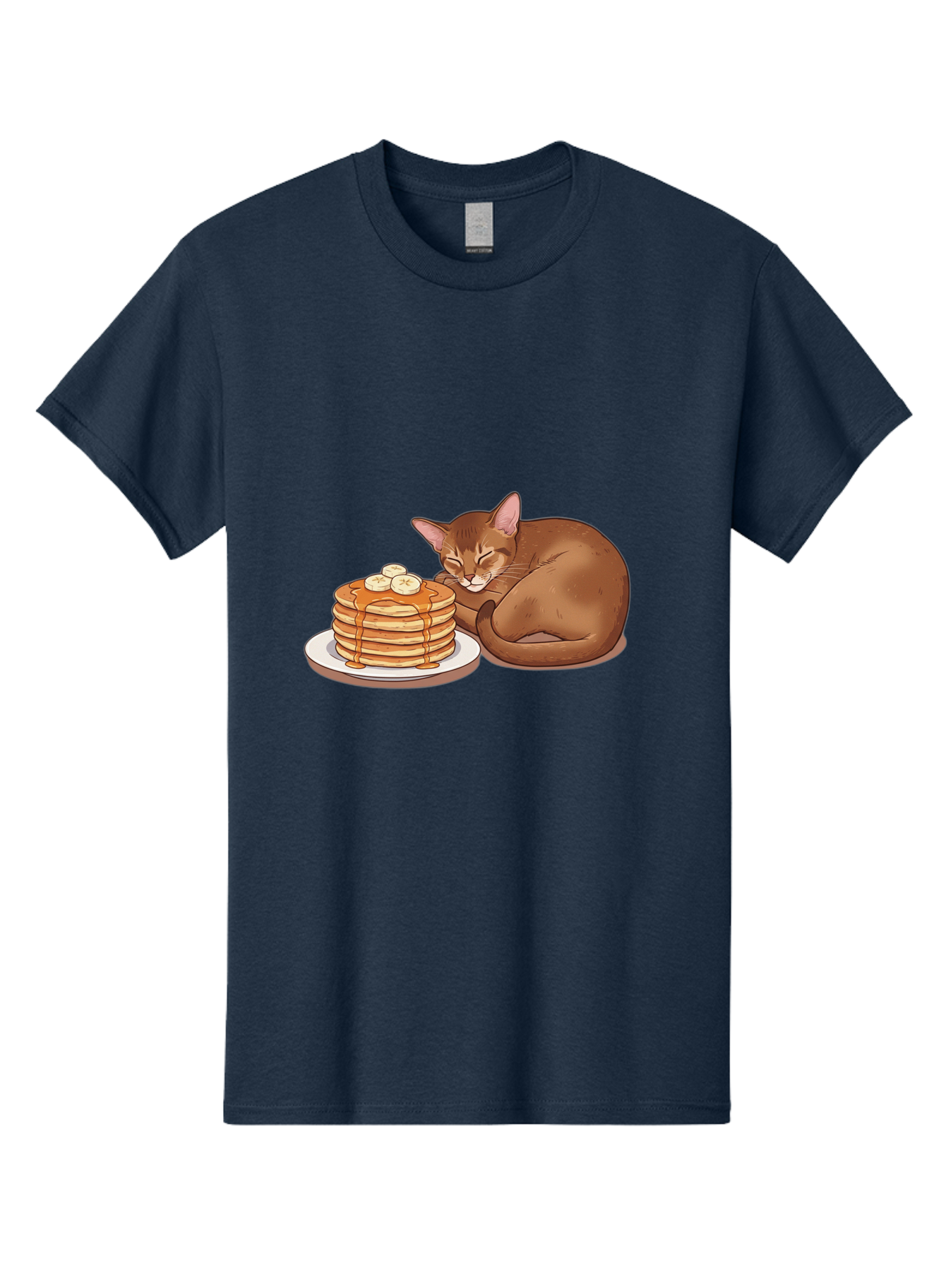 Cat-And-Pancakes-3 Men'S Graphic Tee, 100% Cotton, Comfortable Casual Summer Wear, Machine Washable, Vintage Camera, Old Camera, Antique Camera, Black Camera, Classic Photography, Photography Equipment, Nostalgic Device, Film Camera, Bak186 12