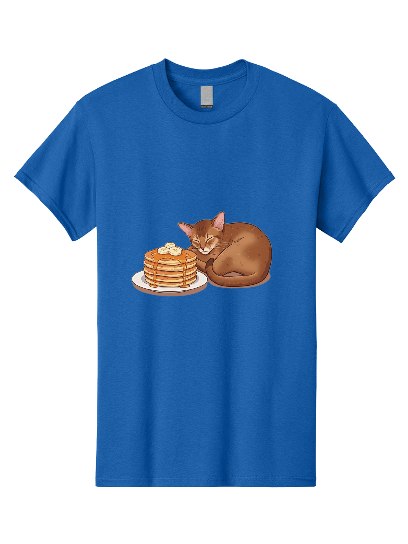 Cat-And-Pancakes-3 Men'S Graphic Tee, 100% Cotton, Comfortable Casual Summer Wear, Machine Washable, Vintage Camera, Old Camera, Antique Camera, Black Camera, Classic Photography, Photography Equipment, Nostalgic Device, Film Camera, Bak186 7