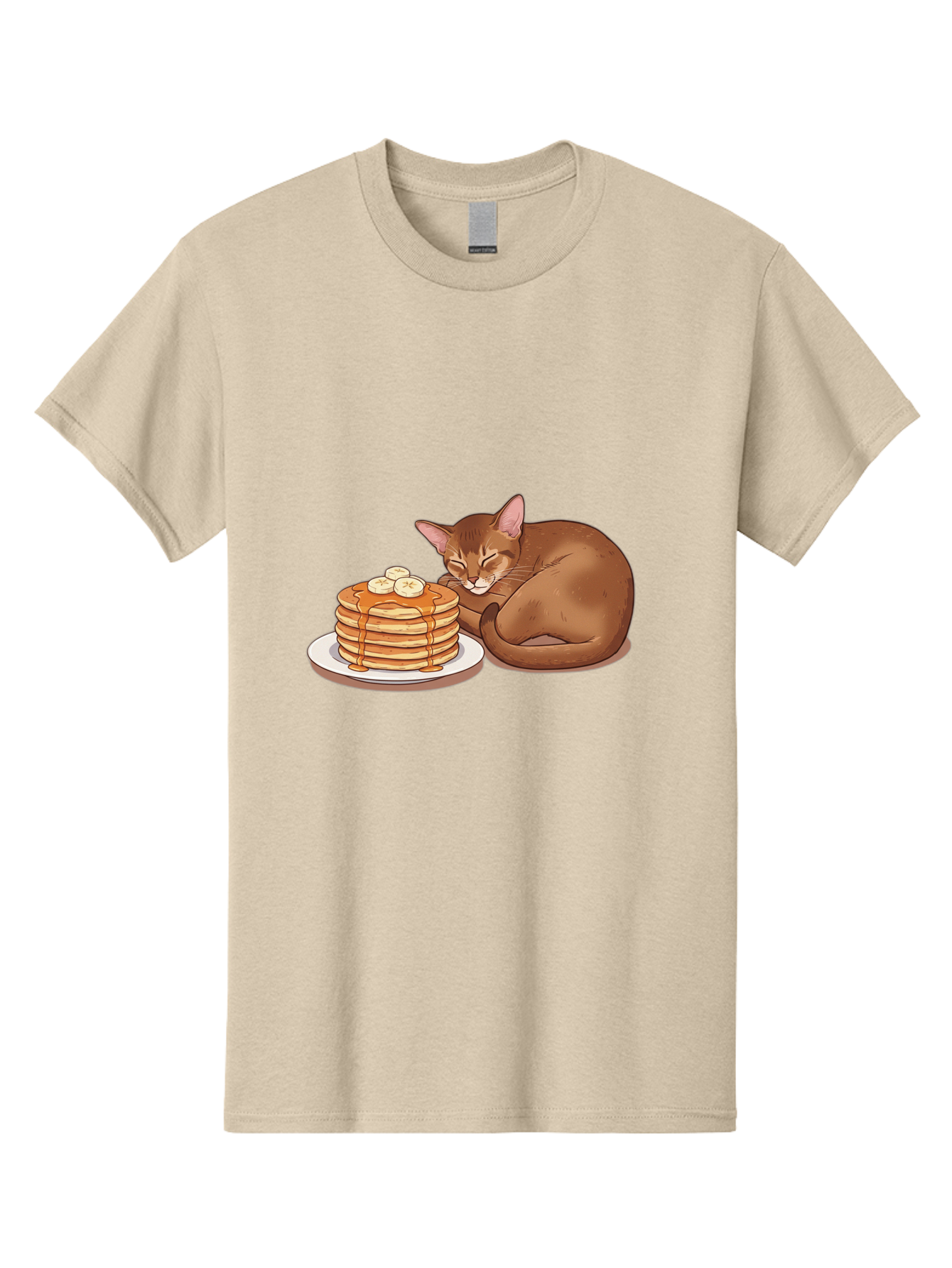 Cat-And-Pancakes-3 Men'S Graphic Tee, 100% Cotton, Comfortable Casual Summer Wear, Machine Washable, Vintage Camera, Old Camera, Antique Camera, Black Camera, Classic Photography, Photography Equipment, Nostalgic Device, Film Camera, Bak186 11