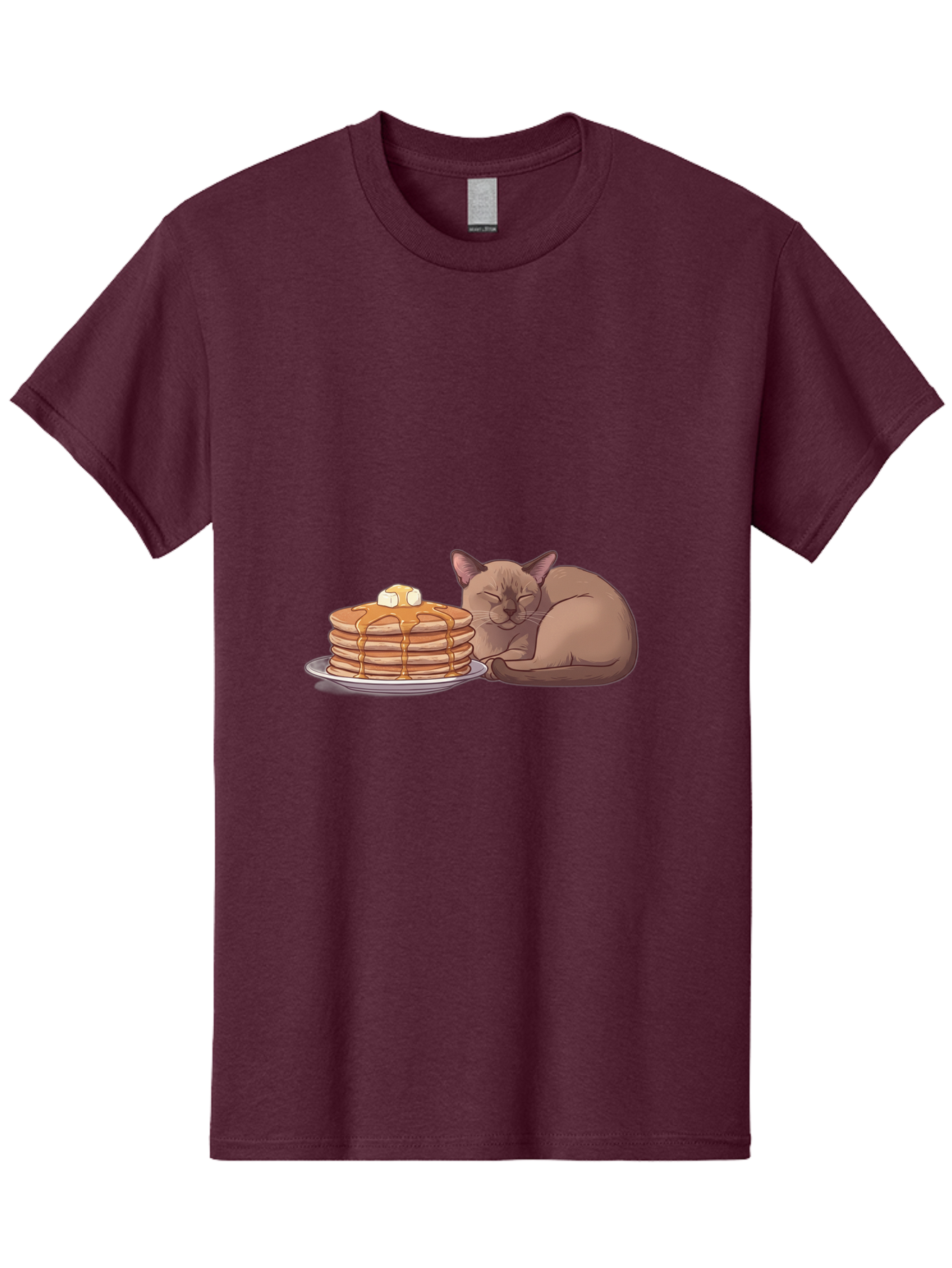 Cat-And-Pancakes-4 Men'S Graphic Tee, 100% Cotton, Comfortable Casual Summer Wear, Machine Washable, Vintage Camera, Old Camera, Antique Camera, Black Camera, Classic Photography, Photography Equipment, Nostalgic Device, Film Camera, Bak187 11