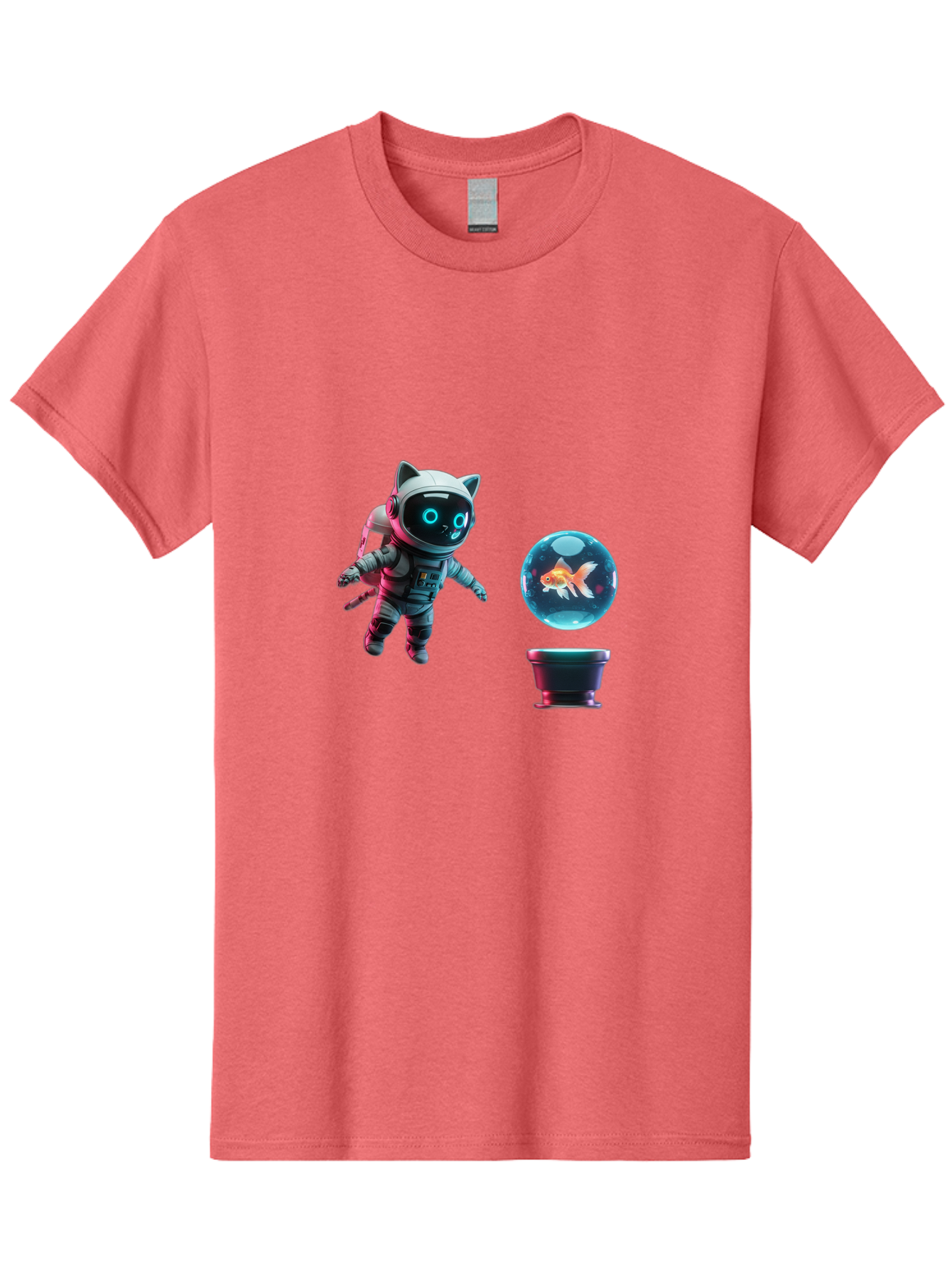 Cat-Astronaut-1 Men'S Graphic Tee, 100% Cotton, Comfortable Casual Summer Wear, Machine Washable, Vintage Camera, Old Camera, Antique Camera, Black Camera, Classic Photography, Photography Equipment, Nostalgic Device, Film Camera, Camera Art Bak189 5