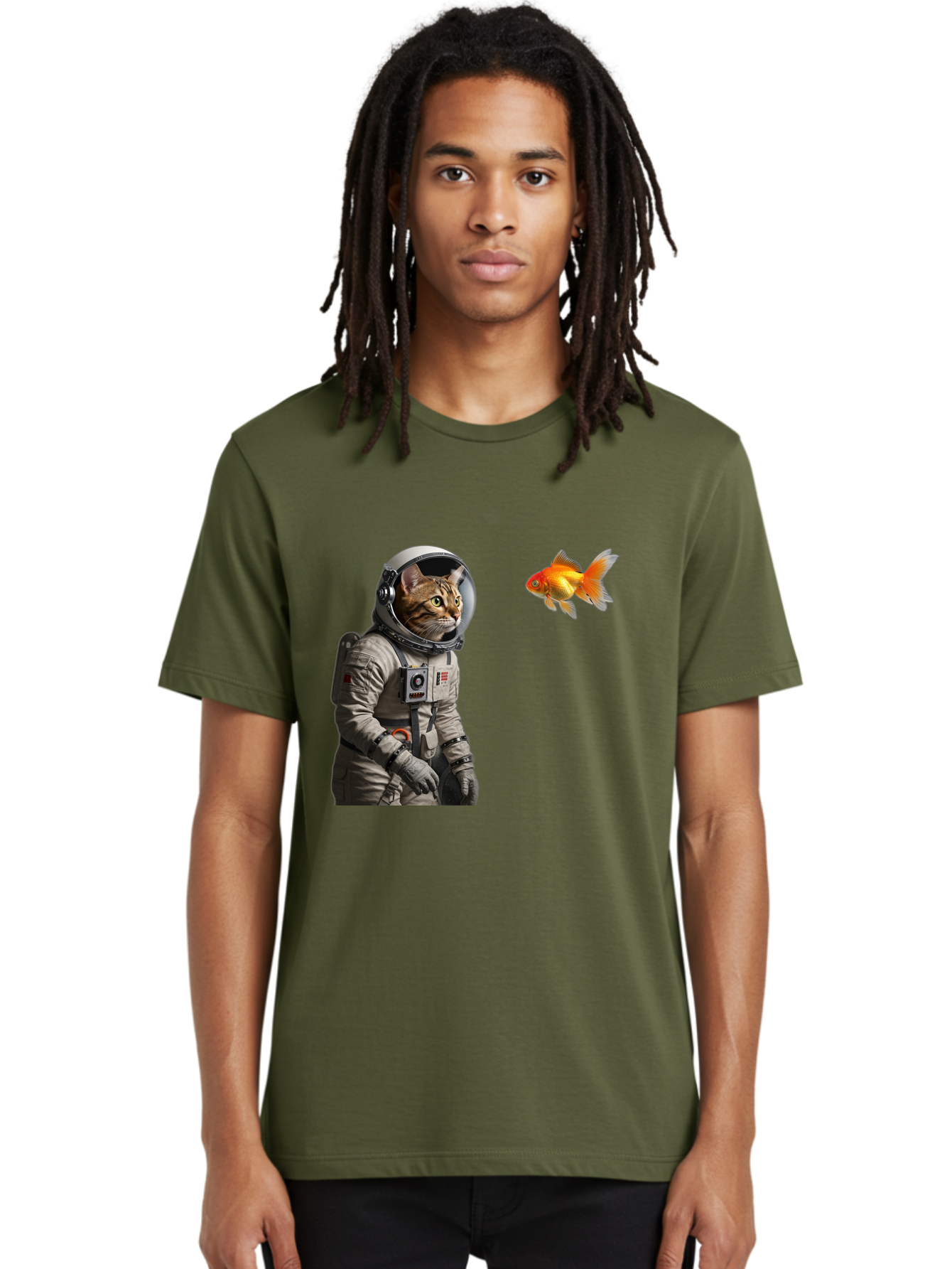 Cat-Astronaut-2 Men'S Graphic Tee, 100% Cotton, Comfortable Casual Summer Wear, Machine Washable, Vintage Camera, Old Camera, Antique Camera, Black Camera, Classic Photography, Photography Equipment, Nostalgic Device, Film Camera, Camera Art Bak190 26