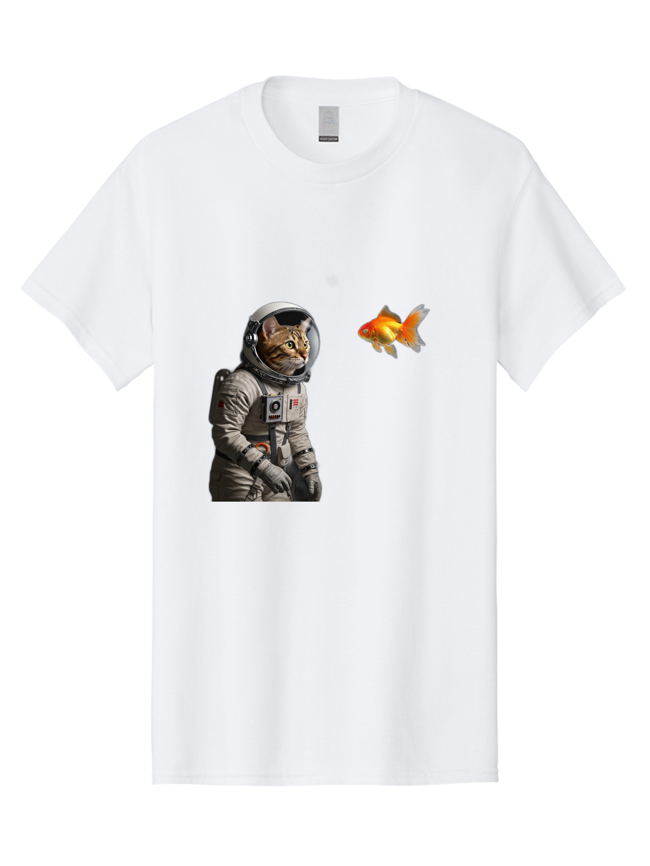 Cat-Astronaut-2 Men'S Graphic Tee, 100% Cotton, Comfortable Casual Summer Wear, Machine Washable, Vintage Camera, Old Camera, Antique Camera, Black Camera, Classic Photography, Photography Equipment, Nostalgic Device, Film Camera, Camera Art Bak190 15