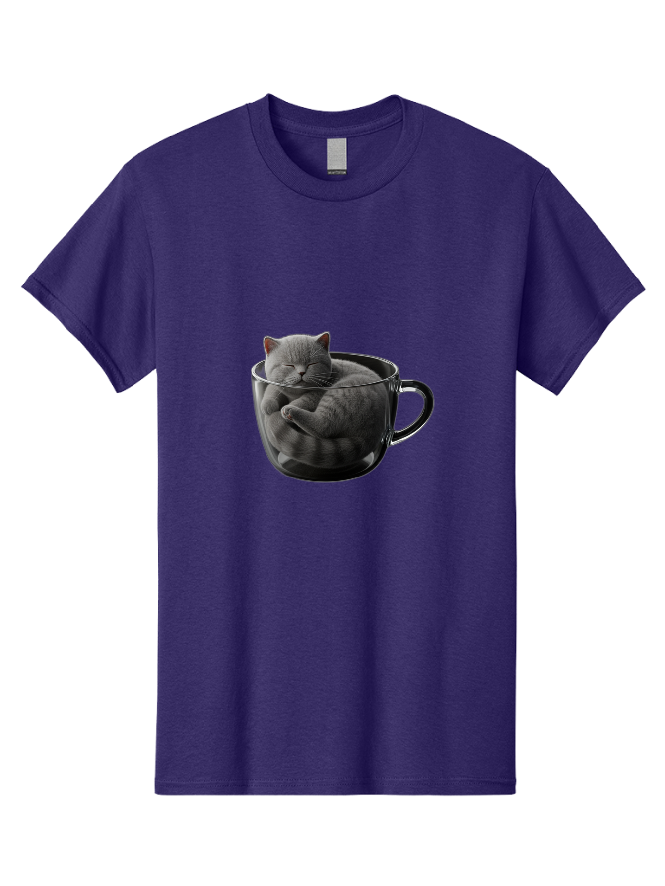 Cat-In-Coffee-Cup-1 Men'S Graphic Tee, 100% Cotton, Comfortable Casual Summer Wear, Machine Washable, Vintage Camera, Old Camera, Antique Camera, Black Camera, Classic Photography, Photography Equipment, Nostalgic Device, Film Camera, Bak193 8