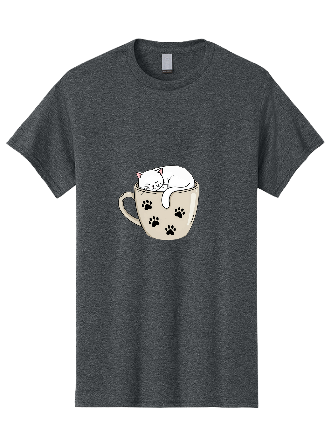 Cat-In-Coffee-Cup Men'S Graphic Tee, 100% Cotton, Comfortable Casual Summer Wear, Machine Washable, Vintage Camera, Old Camera, Antique Camera, Black Camera, Classic Photography, Photography Equipment, Nostalgic Device, Film Camera, Camera Art Bak196 14