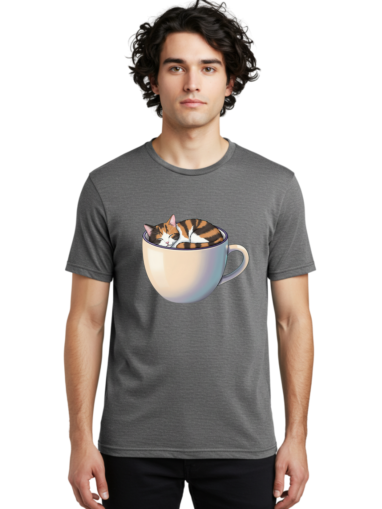 Cat-In-Cup Men'S Graphic Tee, 100% Cotton, Comfortable Casual Summer Wear, Machine Washable, Vintage Camera, Old Camera, Antique Camera, Black Camera, Classic Photography, Photography Equipment, Nostalgic Device, Film Camera, Camera Art Bak197 18