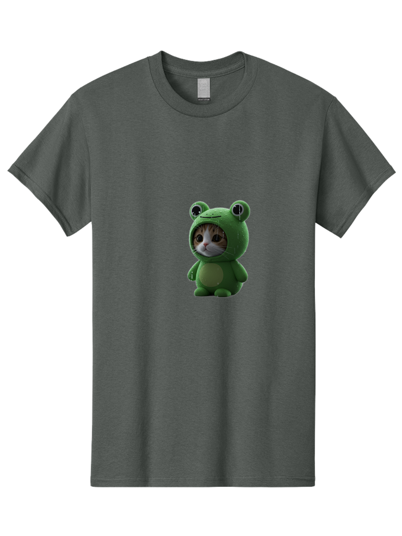 Cat-In-Frog-Costume-2 Men'S Graphic Tee, 100% Cotton, Comfortable Casual Summer Wear, Machine Washable, Vintage Camera, Old Camera, Antique Camera, Black Camera, Classic Photography, Photography Equipment, Nostalgic Device, Film Camera, Bak199 14