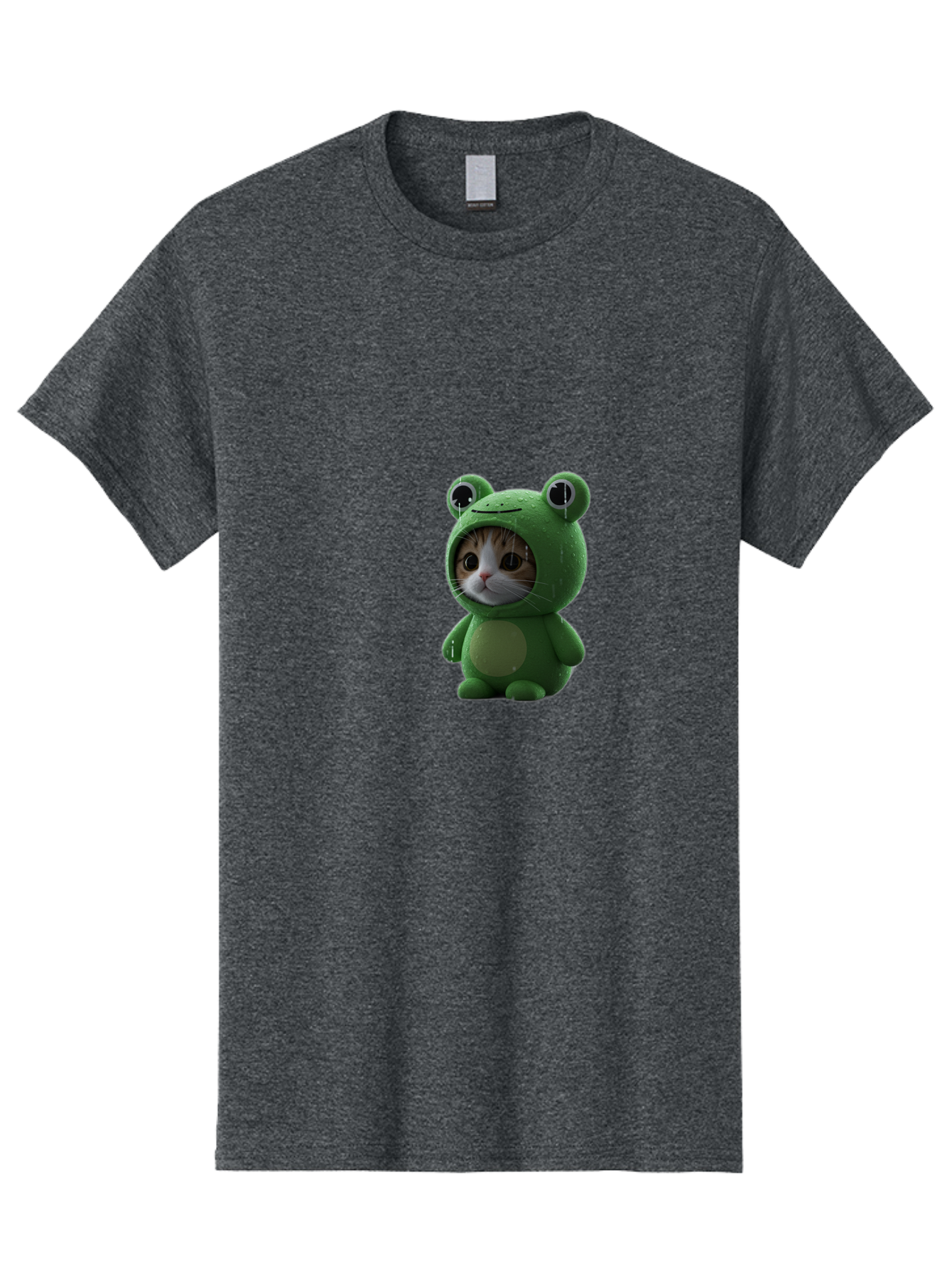 Cat-In-Frog-Costume-2 Men'S Graphic Tee, 100% Cotton, Comfortable Casual Summer Wear, Machine Washable, Vintage Camera, Old Camera, Antique Camera, Black Camera, Classic Photography, Photography Equipment, Nostalgic Device, Film Camera, Bak199 9