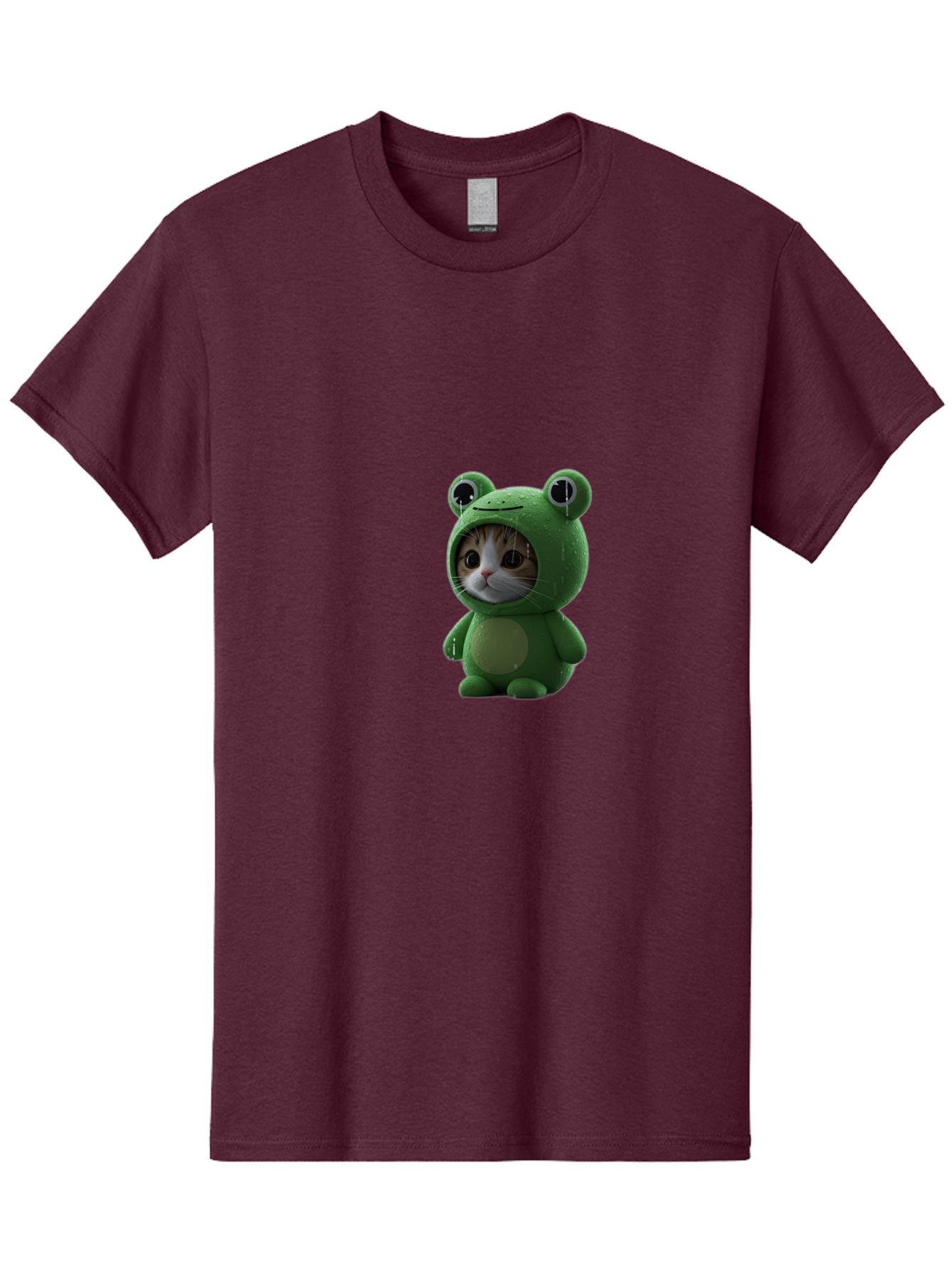 Cat-In-Frog-Costume-2 Men'S Graphic Tee, 100% Cotton, Comfortable Casual Summer Wear, Machine Washable, Vintage Camera, Old Camera, Antique Camera, Black Camera, Classic Photography, Photography Equipment, Nostalgic Device, Film Camera, Bak199 10