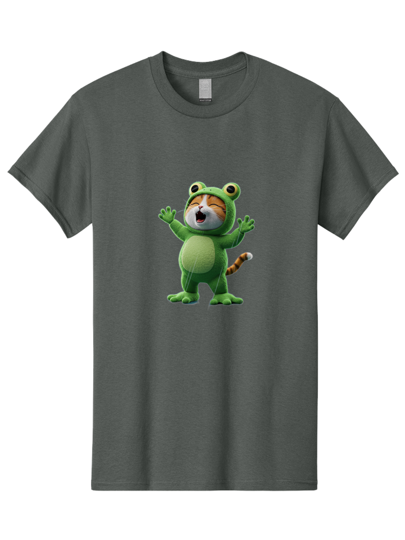 Cat-In-Frog-Costume-4 Men'S Graphic Tee, 100% Cotton, Comfortable Casual Summer Wear, Machine Washable, Vintage Camera, Old Camera, Antique Camera, Black Camera, Classic Photography, Photography Equipment, Nostalgic Device, Film Camera, Bak201 6