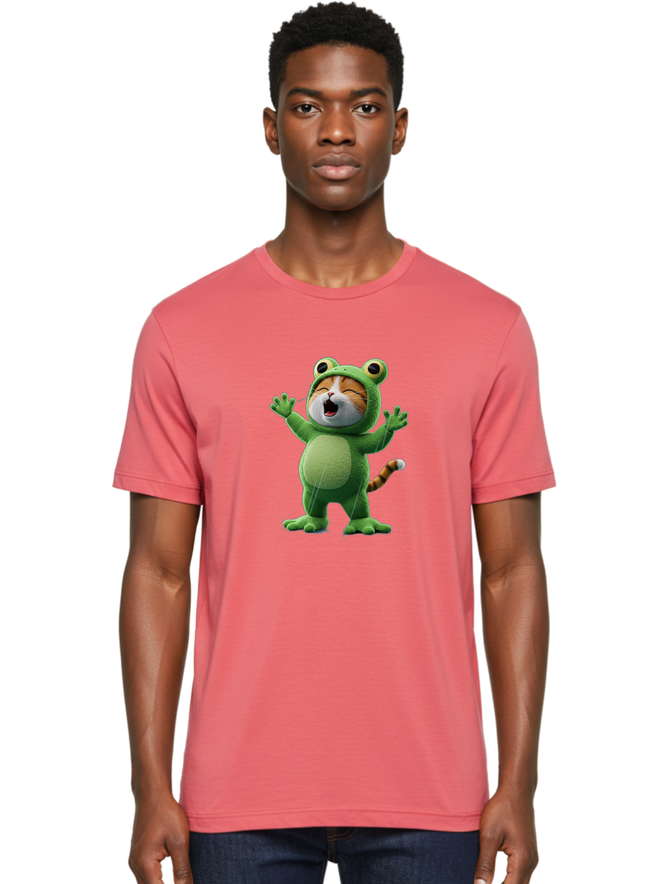 Cat-In-Frog-Costume-4 Men'S Graphic Tee, 100% Cotton, Comfortable Casual Summer Wear, Machine Washable, Vintage Camera, Old Camera, Antique Camera, Black Camera, Classic Photography, Photography Equipment, Nostalgic Device, Film Camera, Bak201 22