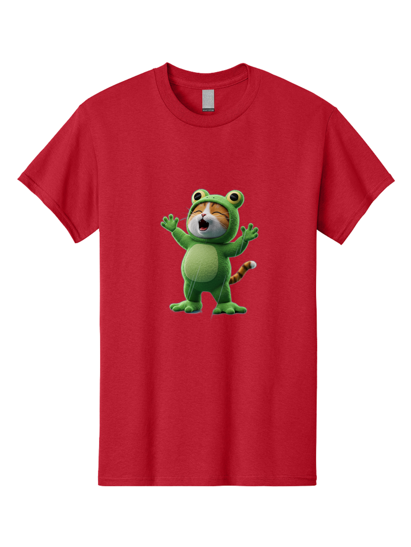 Cat-In-Frog-Costume-4 Men'S Graphic Tee, 100% Cotton, Comfortable Casual Summer Wear, Machine Washable, Vintage Camera, Old Camera, Antique Camera, Black Camera, Classic Photography, Photography Equipment, Nostalgic Device, Film Camera, Bak201 5