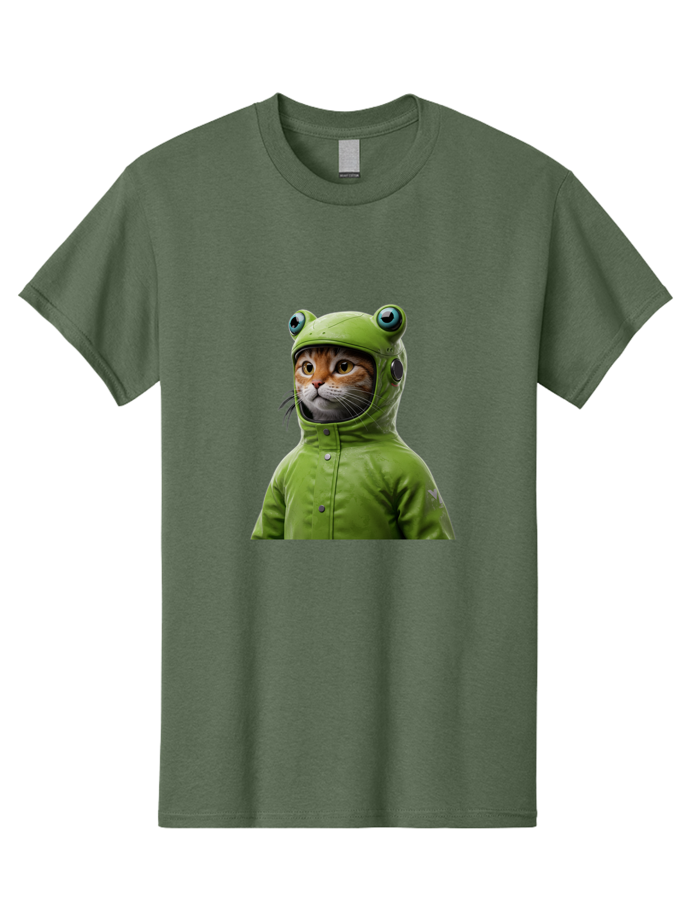 Cat-In-Frog-Costume-5 Men'S Graphic Tee, 100% Cotton, Comfortable Casual Summer Wear, Machine Washable, Vintage Camera, Old Camera, Antique Camera, Black Camera, Classic Photography, Photography Equipment, Nostalgic Device, Film Camera, Bak202 15