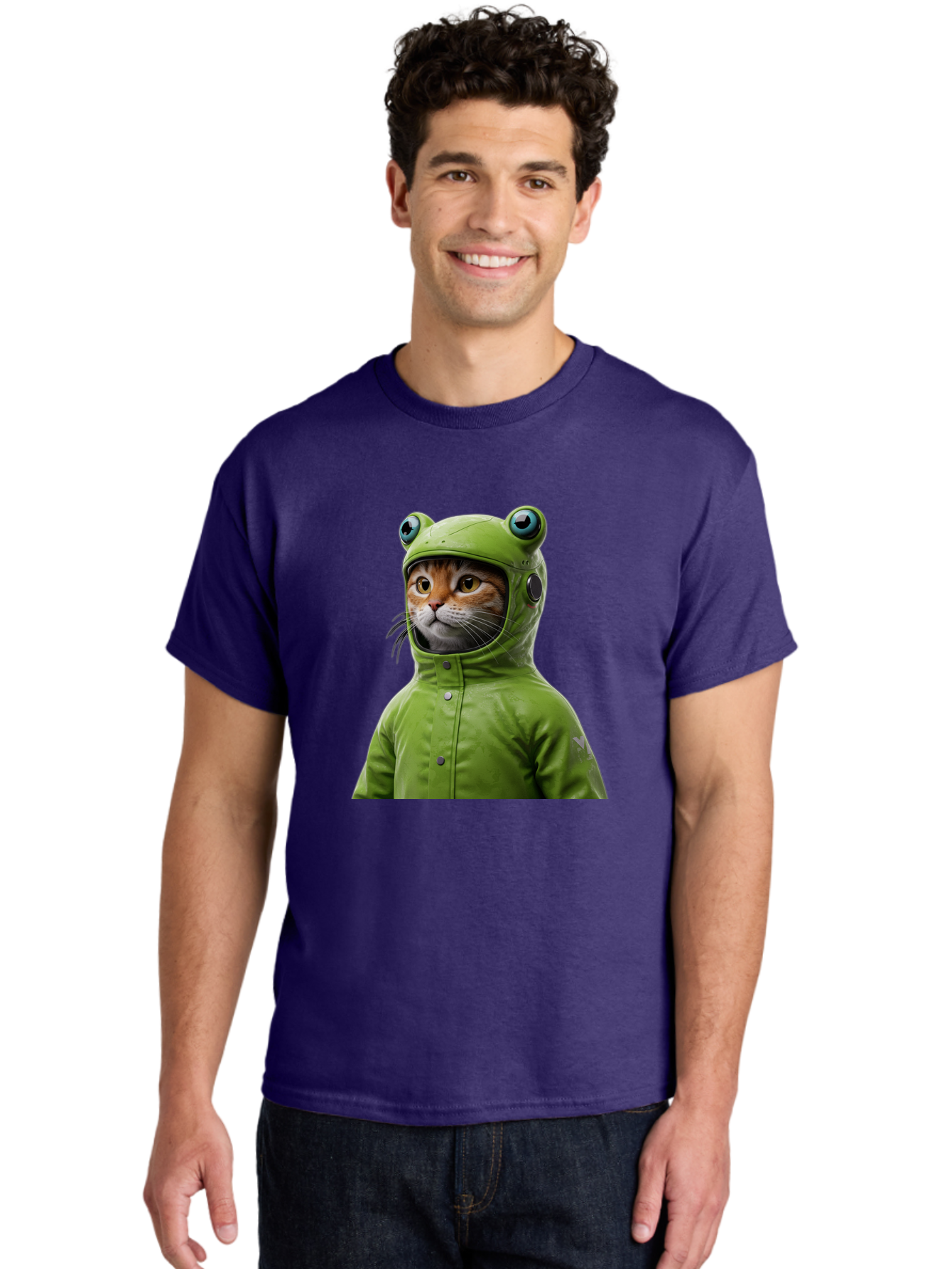 Cat-In-Frog-Costume-5 Men'S Graphic Tee, 100% Cotton, Comfortable Casual Summer Wear, Machine Washable, Vintage Camera, Old Camera, Antique Camera, Black Camera, Classic Photography, Photography Equipment, Nostalgic Device, Film Camera, Bak202 18