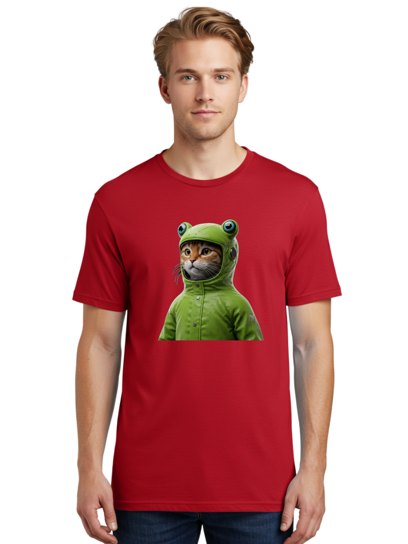Cat-In-Frog-Costume-5 Men'S Graphic Tee, 100% Cotton, Comfortable Casual Summer Wear, Machine Washable, Vintage Camera, Old Camera, Antique Camera, Black Camera, Classic Photography, Photography Equipment, Nostalgic Device, Film Camera, Bak202 26