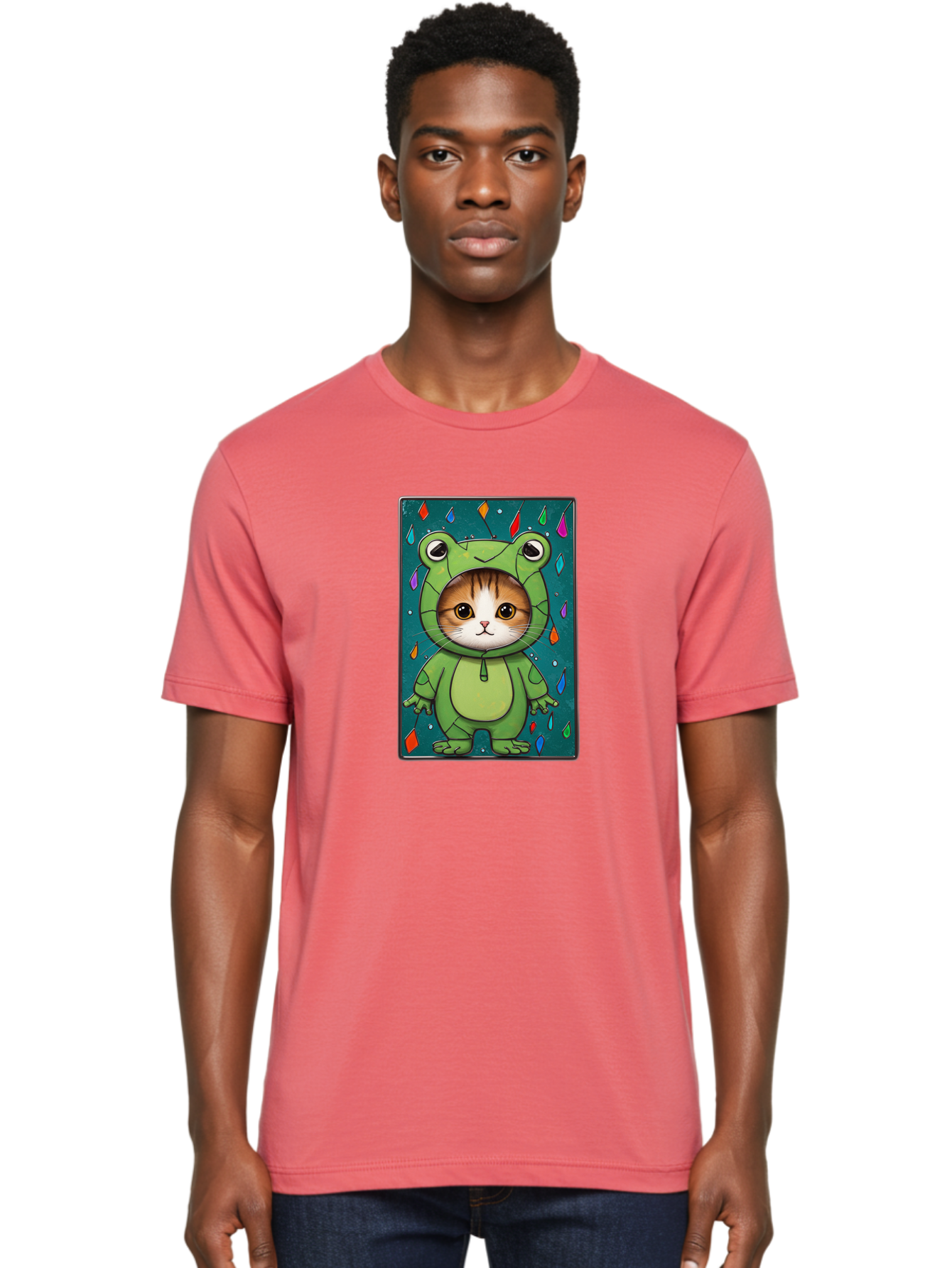 Cat-In-Frog-Costume-6 Men'S Graphic Tee, 100% Cotton, Comfortable Casual Summer Wear, Machine Washable, Vintage Camera, Old Camera, Antique Camera, Black Camera, Classic Photography, Photography Equipment, Nostalgic Device, Film Camera, Bak203 21