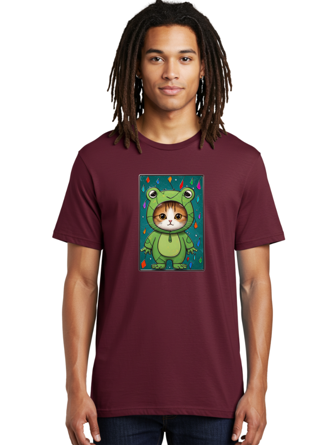 Cat-In-Frog-Costume-6 Men'S Graphic Tee, 100% Cotton, Comfortable Casual Summer Wear, Machine Washable, Vintage Camera, Old Camera, Antique Camera, Black Camera, Classic Photography, Photography Equipment, Nostalgic Device, Film Camera, Bak203 18