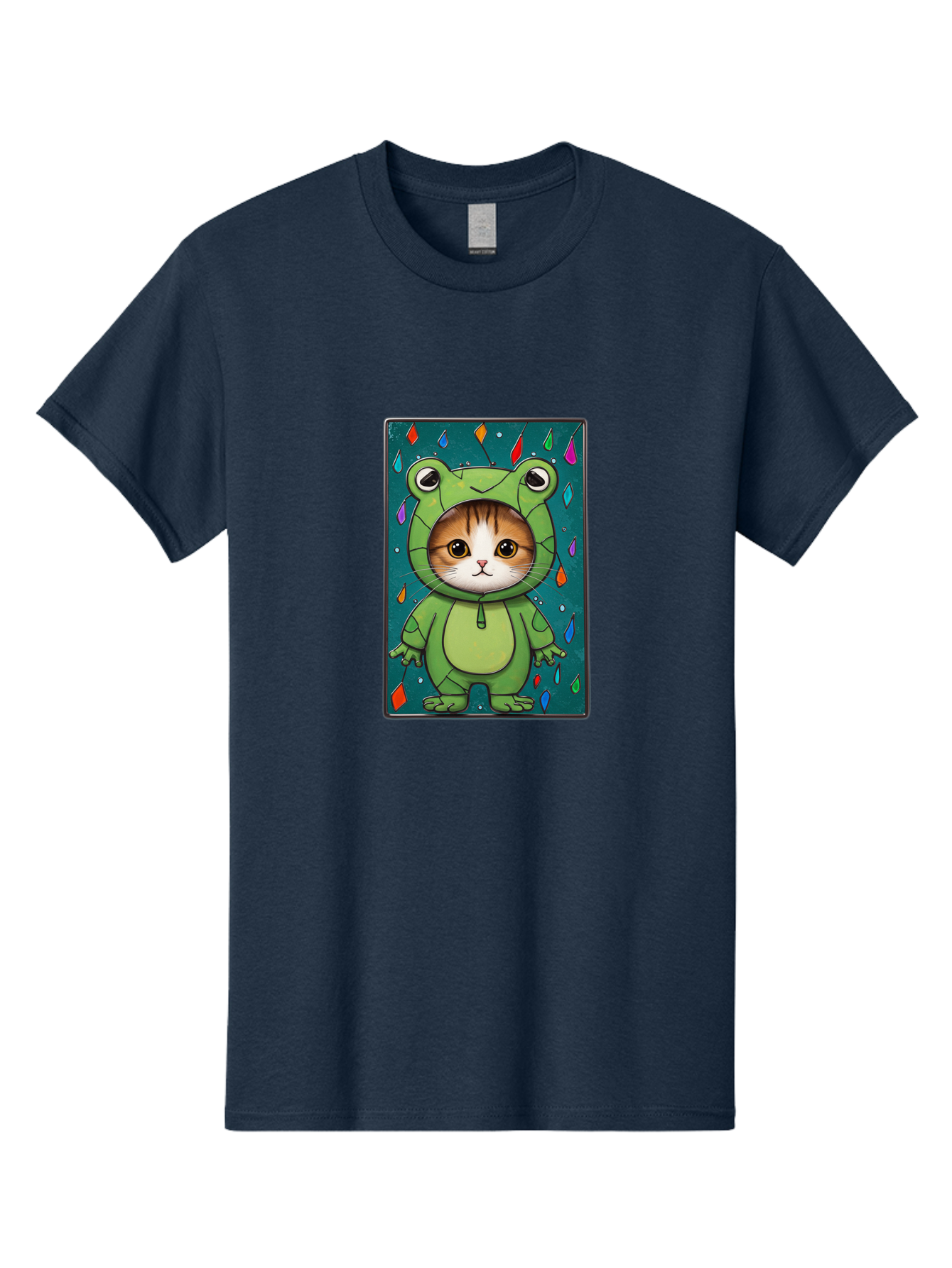 Cat-In-Frog-Costume-6 Men'S Graphic Tee, 100% Cotton, Comfortable Casual Summer Wear, Machine Washable, Vintage Camera, Old Camera, Antique Camera, Black Camera, Classic Photography, Photography Equipment, Nostalgic Device, Film Camera, Bak203 7