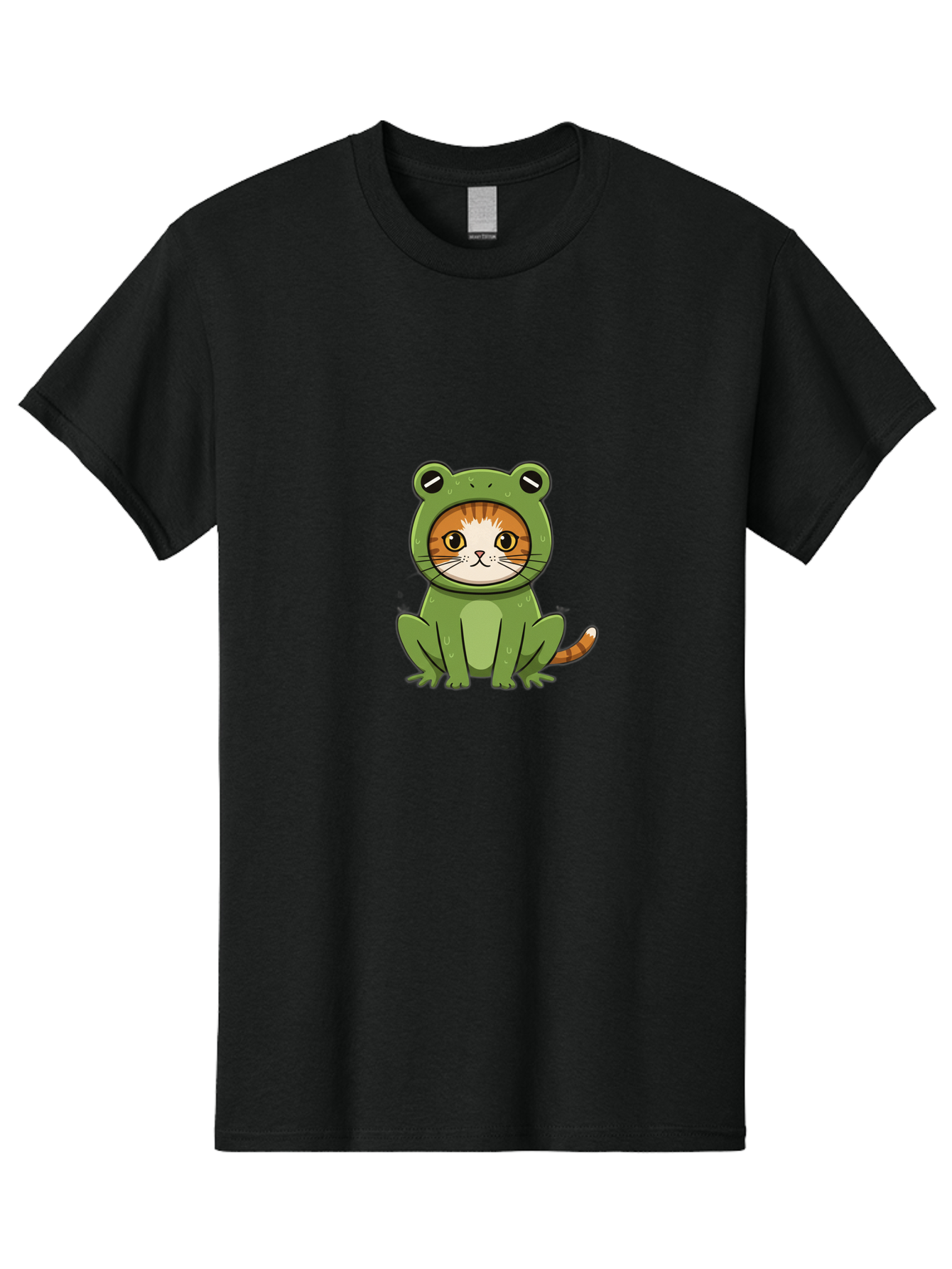 Cat-In-Frog-Costume-7 Men'S Graphic Tee, 100% Cotton, Comfortable Casual Summer Wear, Machine Washable, Vintage Camera, Old Camera, Antique Camera, Black Camera, Classic Photography, Photography Equipment, Nostalgic Device, Film Camera, Bak204 6