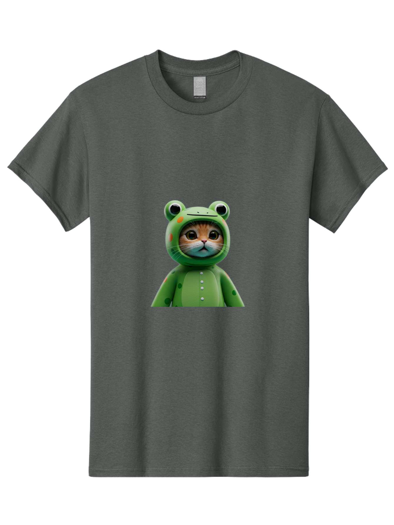 Cat-In-Frog-Costume Men'S Graphic Tee, 100% Cotton, Comfortable Casual Summer Wear, Machine Washable, Vintage Camera, Old Camera, Antique Camera, Black Camera, Classic Photography, Photography Equipment, Nostalgic Device, Film Camera, Bak205 5