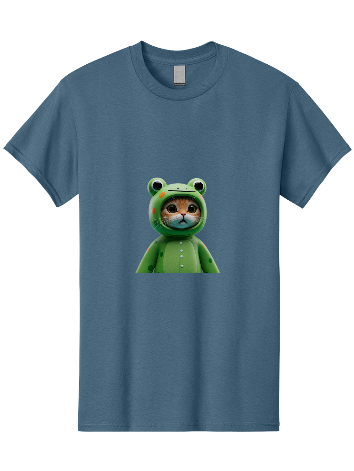 Cat-In-Frog-Costume Men'S Graphic Tee, 100% Cotton, Comfortable Casual Summer Wear, Machine Washable, Vintage Camera, Old Camera, Antique Camera, Black Camera, Classic Photography, Photography Equipment, Nostalgic Device, Film Camera, Bak205 7