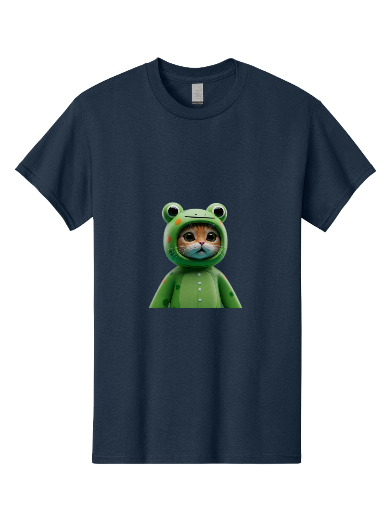 Cat-In-Frog-Costume Men'S Graphic Tee, 100% Cotton, Comfortable Casual Summer Wear, Machine Washable, Vintage Camera, Old Camera, Antique Camera, Black Camera, Classic Photography, Photography Equipment, Nostalgic Device, Film Camera, Bak205 13