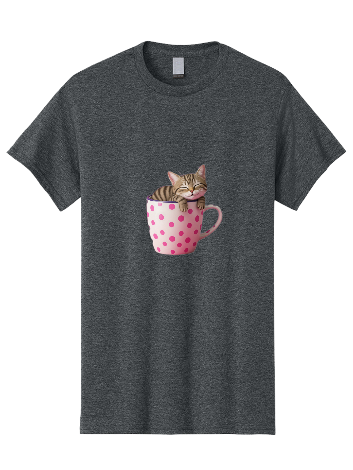 Cat-In-Polka-Dot-Mug Men'S Graphic Tee, 100% Cotton, Comfortable Casual Summer Wear, Machine Washable, Vintage Camera, Old Camera, Antique Camera, Black Camera, Classic Photography, Photography Equipment, Nostalgic Device, Film Camera, Bak206 7