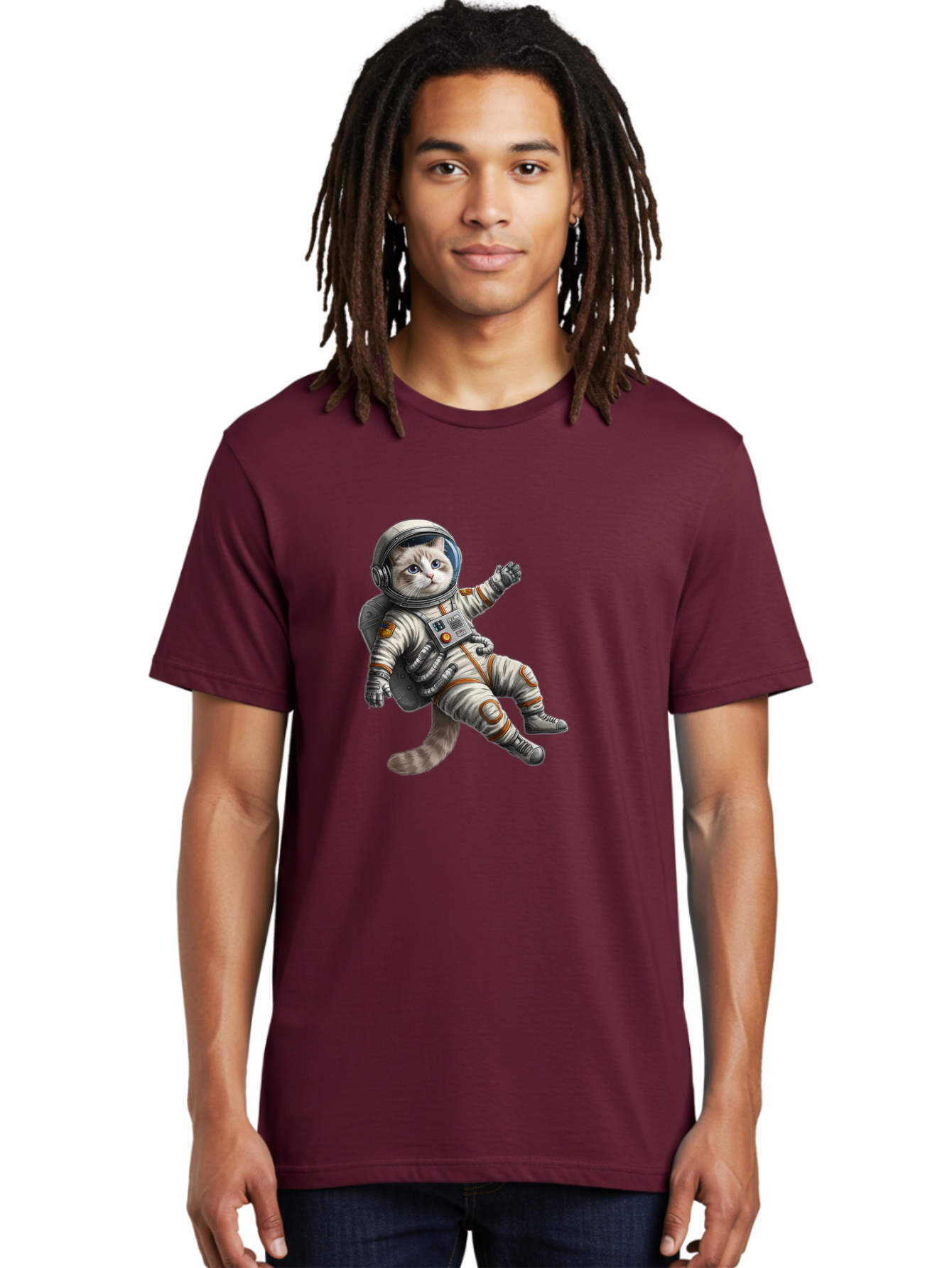 Cat-In-Space-Suit Men'S Graphic Tee, 100% Cotton, Comfortable Casual Summer Wear, Machine Washable, Vintage Camera, Old Camera, Antique Camera, Black Camera, Classic Photography, Photography Equipment, Nostalgic Device, Film Camera, Camera Art Bak207 24