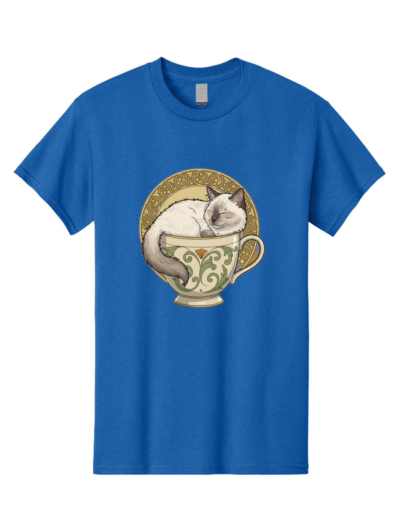 Cat-In-Tea-Cup-1 Men'S Graphic Tee, 100% Cotton, Comfortable Casual Summer Wear, Machine Washable, Vintage Camera, Old Camera, Antique Camera, Black Camera, Classic Photography, Photography Equipment, Nostalgic Device, Film Camera, Camera Art Bak209 6