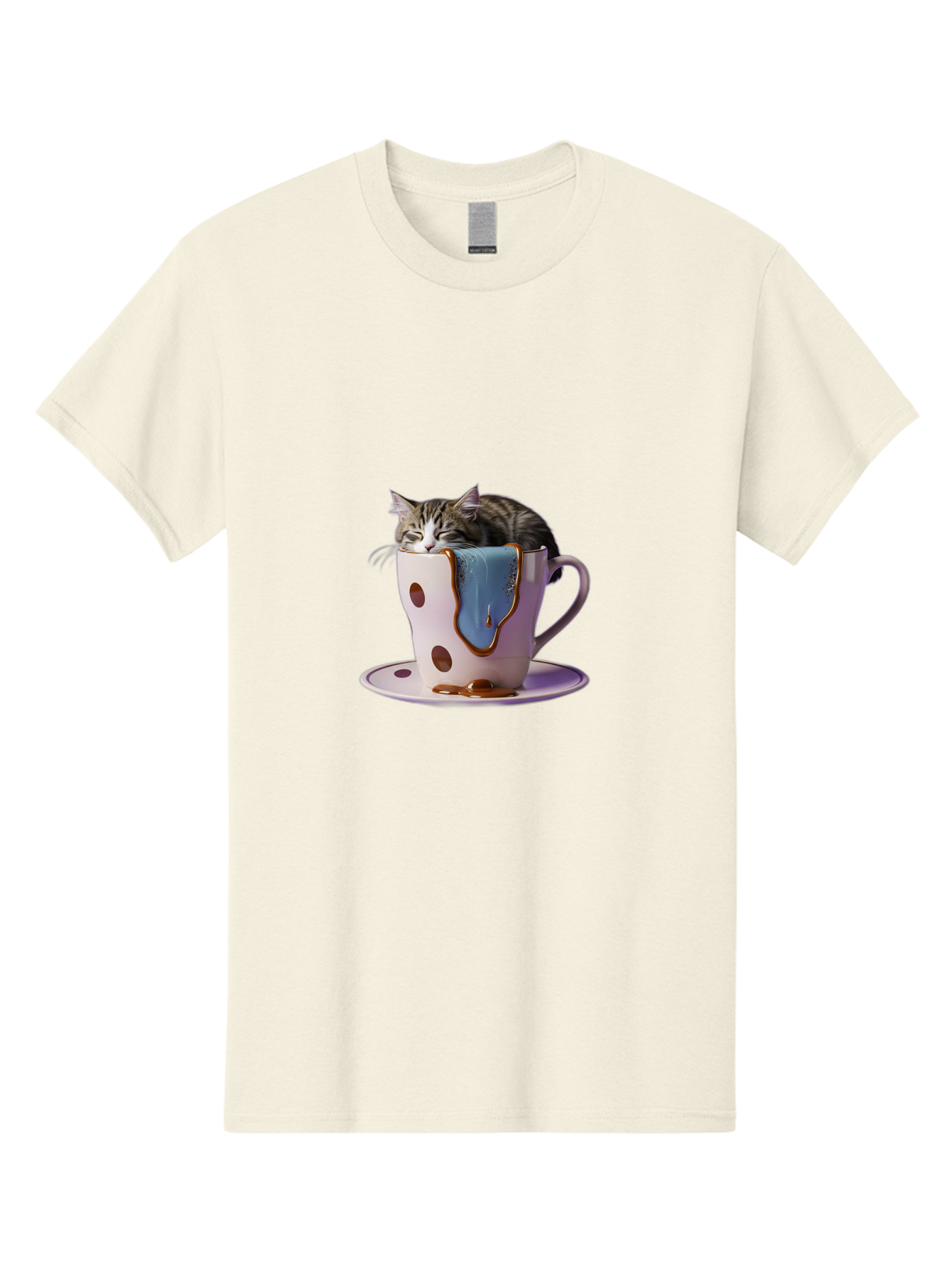 Cat-In-Tea-Cup-2 Men'S Graphic Tee, 100% Cotton, Comfortable Casual Summer Wear, Machine Washable, Vintage Camera, Old Camera, Antique Camera, Black Camera, Classic Photography, Photography Equipment, Nostalgic Device, Film Camera, Camera Art Bak210 14