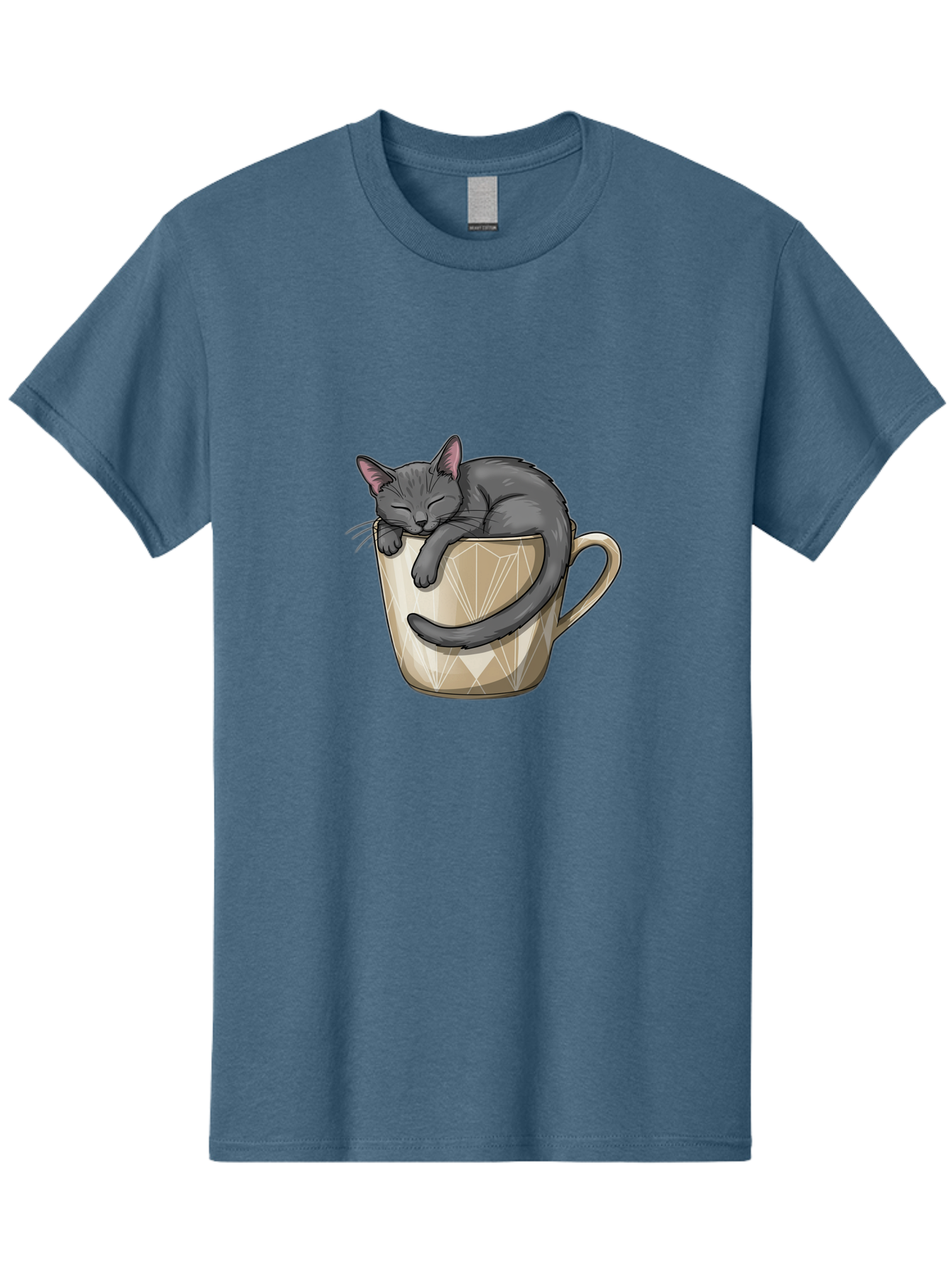 Cat-In-Tea-Cup Men'S Graphic Tee, 100% Cotton, Comfortable Casual Summer Wear, Machine Washable, Vintage Camera, Old Camera, Antique Camera, Black Camera, Classic Photography, Photography Equipment, Nostalgic Device, Film Camera, Camera Art Bak211 9