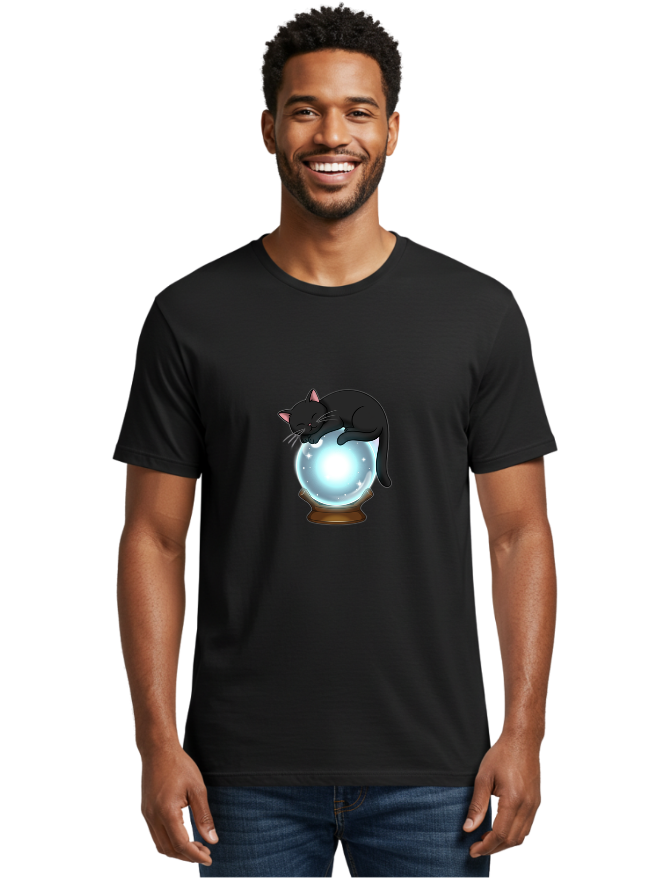 Cat-On-Crystal-Ball Men'S Graphic Tee, 100% Cotton, Comfortable Casual Summer Wear, Machine Washable, Vintage Camera, Old Camera, Antique Camera, Black Camera, Classic Photography, Photography Equipment, Nostalgic Device, Film Camera, Bak214 29
