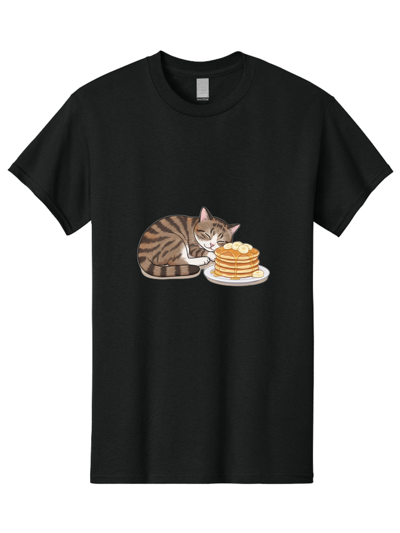 Cat-Pancakes Men'S Graphic Tee, 100% Cotton, Comfortable Casual Summer Wear, Machine Washable, Vintage Camera, Old Camera, Antique Camera, Black Camera, Classic Photography, Photography Equipment, Nostalgic Device, Film Camera, Camera Art Bak215 9