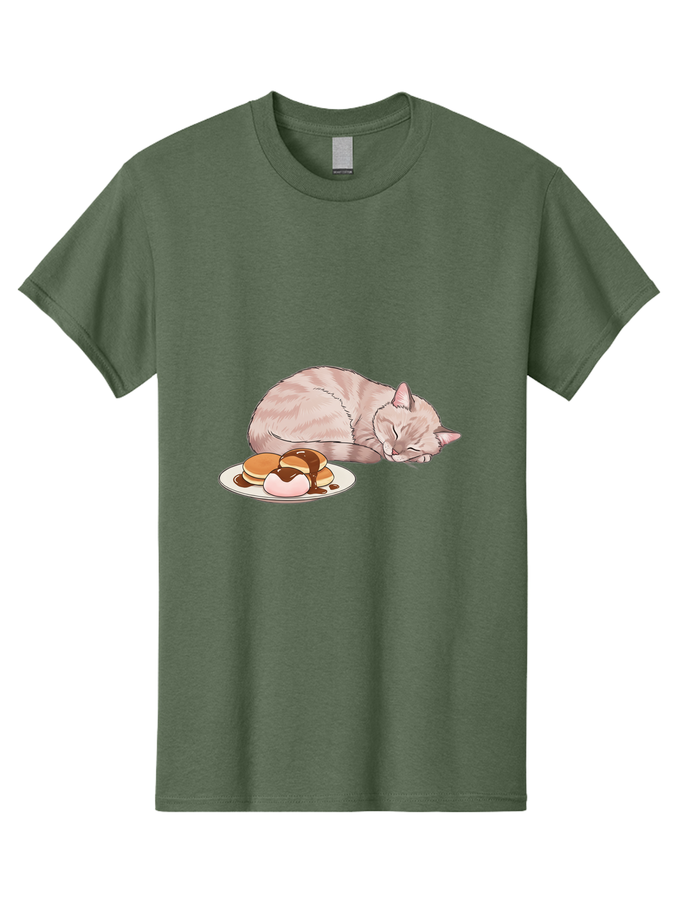 Cat-Sleeping-Near-Pancakes Men'S Graphic Tee, 100% Cotton, Comfortable Casual Summer Wear, Machine Washable, Vintage Camera, Old Camera, Antique Camera, Black Camera, Classic Photography, Photography Equipment, Nostalgic Device, Film Camera, Bak217 10