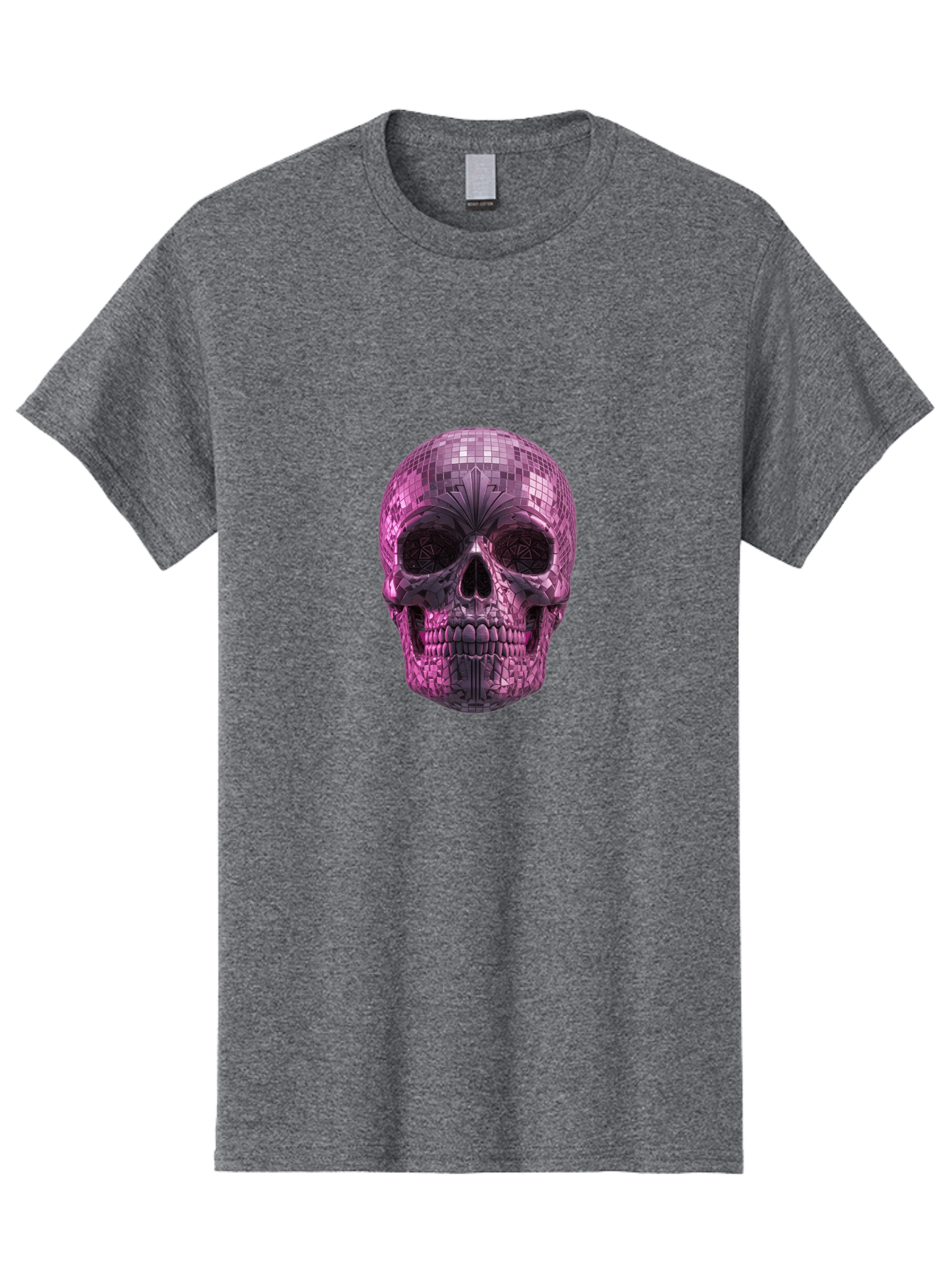 Disco-Skull-4 Men'S Graphic Tee, 100% Cotton, Comfortable Casual Summer Wear, Machine Washable, Vintage Camera, Old Camera, Antique Camera, Black Camera, Classic Photography, Photography Equipment, Nostalgic Device, Film Camera, Camera Art Bak429 12