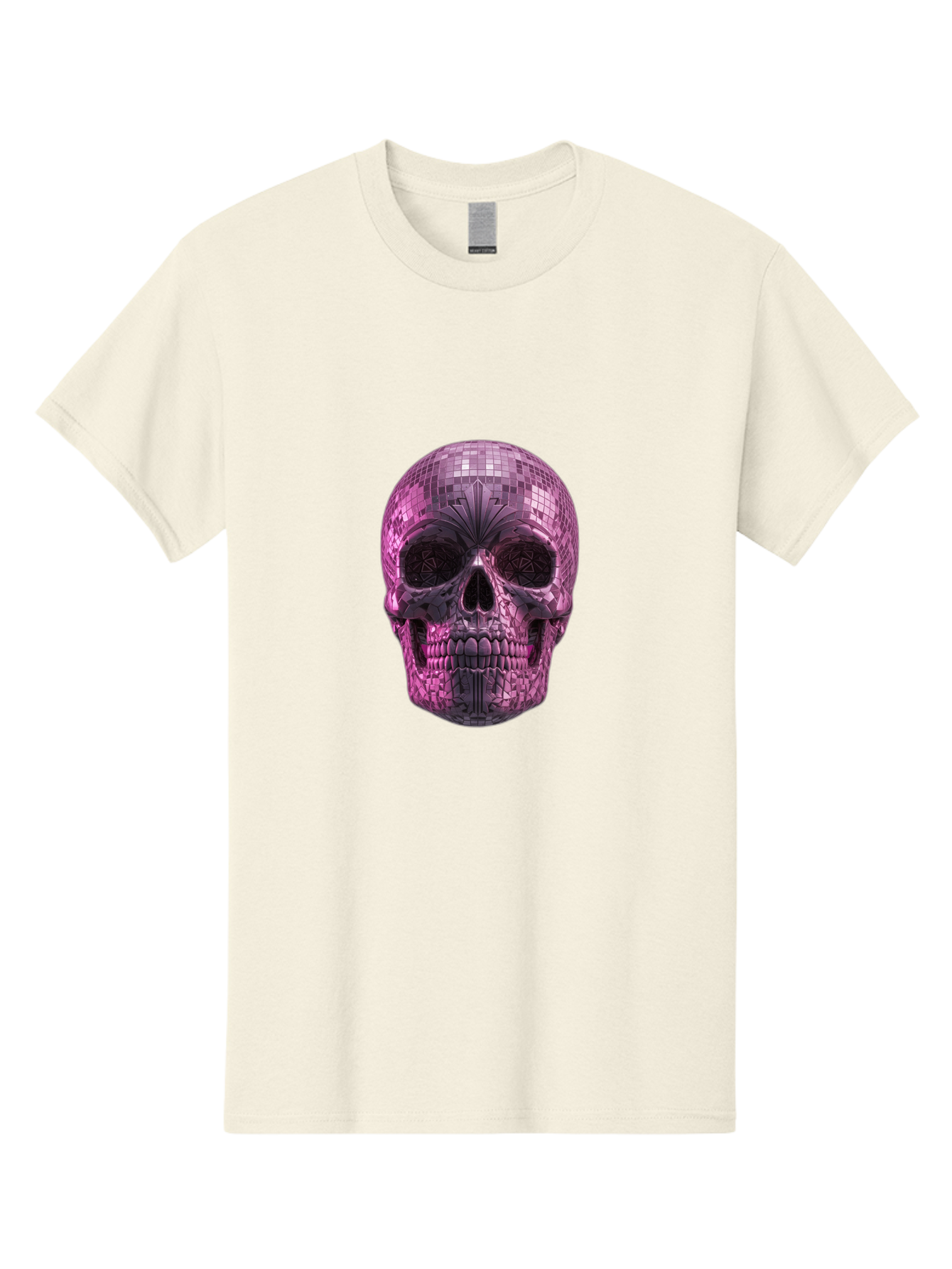 Disco-Skull-4 Men'S Graphic Tee, 100% Cotton, Comfortable Casual Summer Wear, Machine Washable, Vintage Camera, Old Camera, Antique Camera, Black Camera, Classic Photography, Photography Equipment, Nostalgic Device, Film Camera, Camera Art Bak429 3
