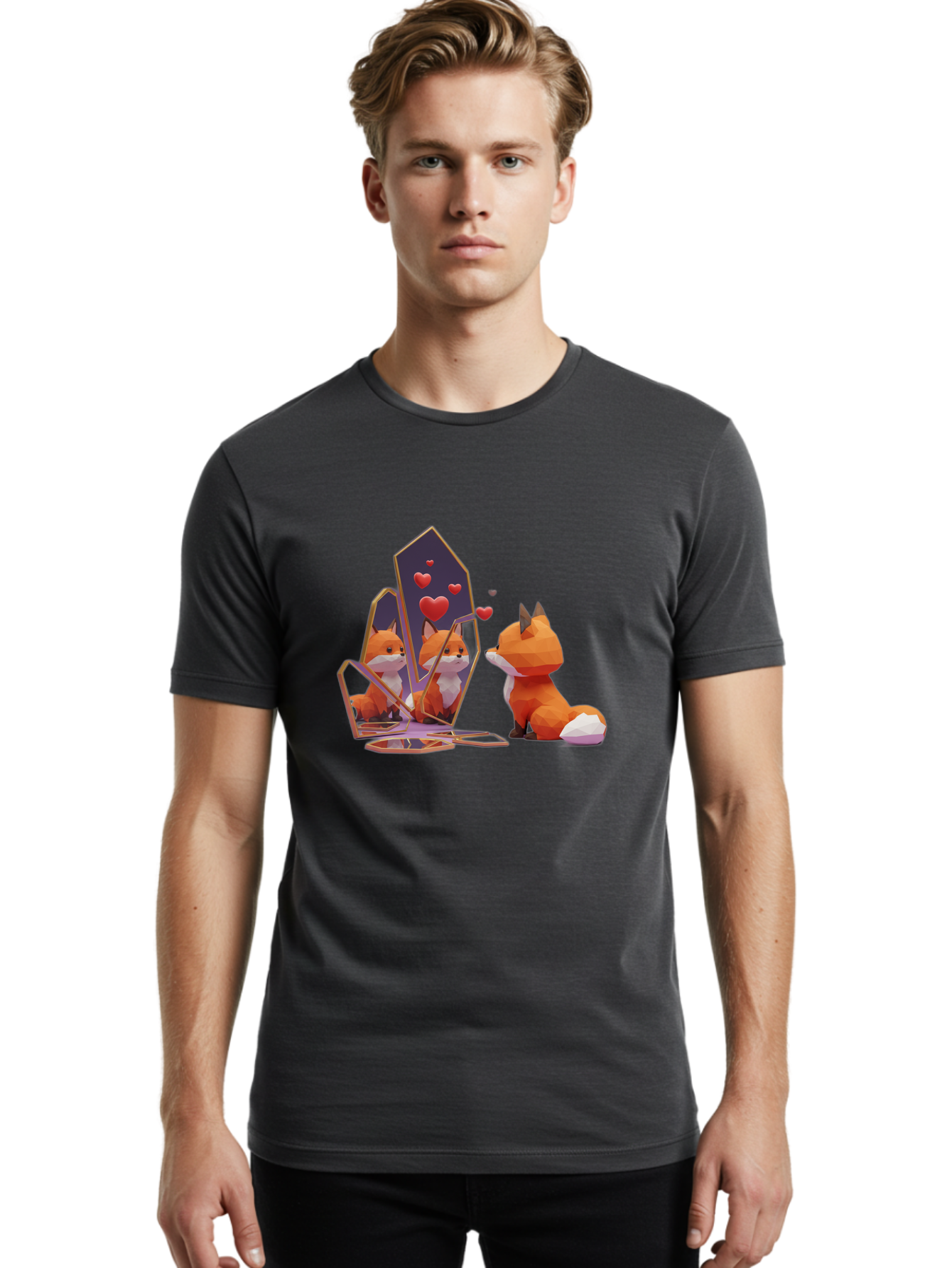 Fox-In-Love Men'S Graphic Tee, 100% Cotton, Comfortable Casual Summer Wear, Machine Washable, Vintage Camera, Old Camera, Antique Camera, Black Camera, Classic Photography, Photography Equipment, Nostalgic Device, Film Camera, Camera Art Bak626 22