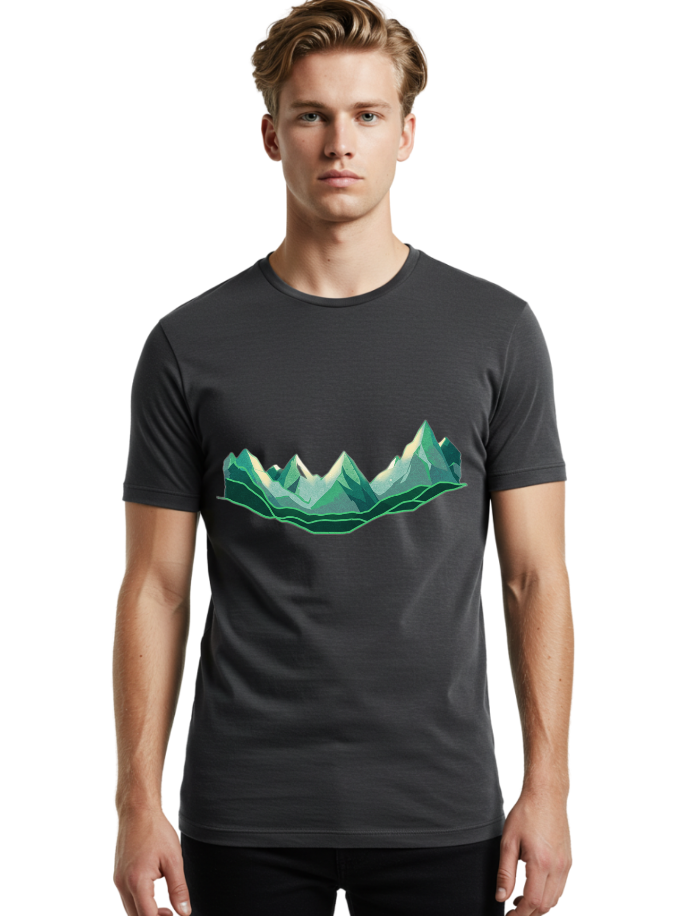 Mountain-Range Men'S Graphic Tee, 100% Cotton, Comfortable Casual Summer Wear, Machine Washable, Vintage Camera, Old Camera, Antique Camera, Black Camera, Classic Photography, Photography Equipment, Nostalgic Device, Film Camera, Camera Art Bak912 25