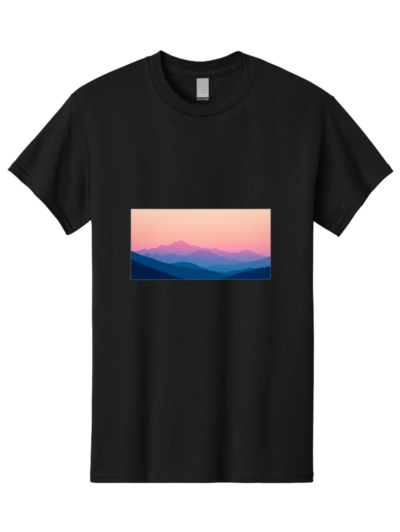 Mountain-Silhouettes Men'S Graphic Tee, 100% Cotton, Comfortable Casual Summer Wear, Machine Washable, Vintage Camera, Old Camera, Antique Camera, Black Camera, Classic Photography, Photography Equipment, Nostalgic Device, Film Camera, Bak913 12