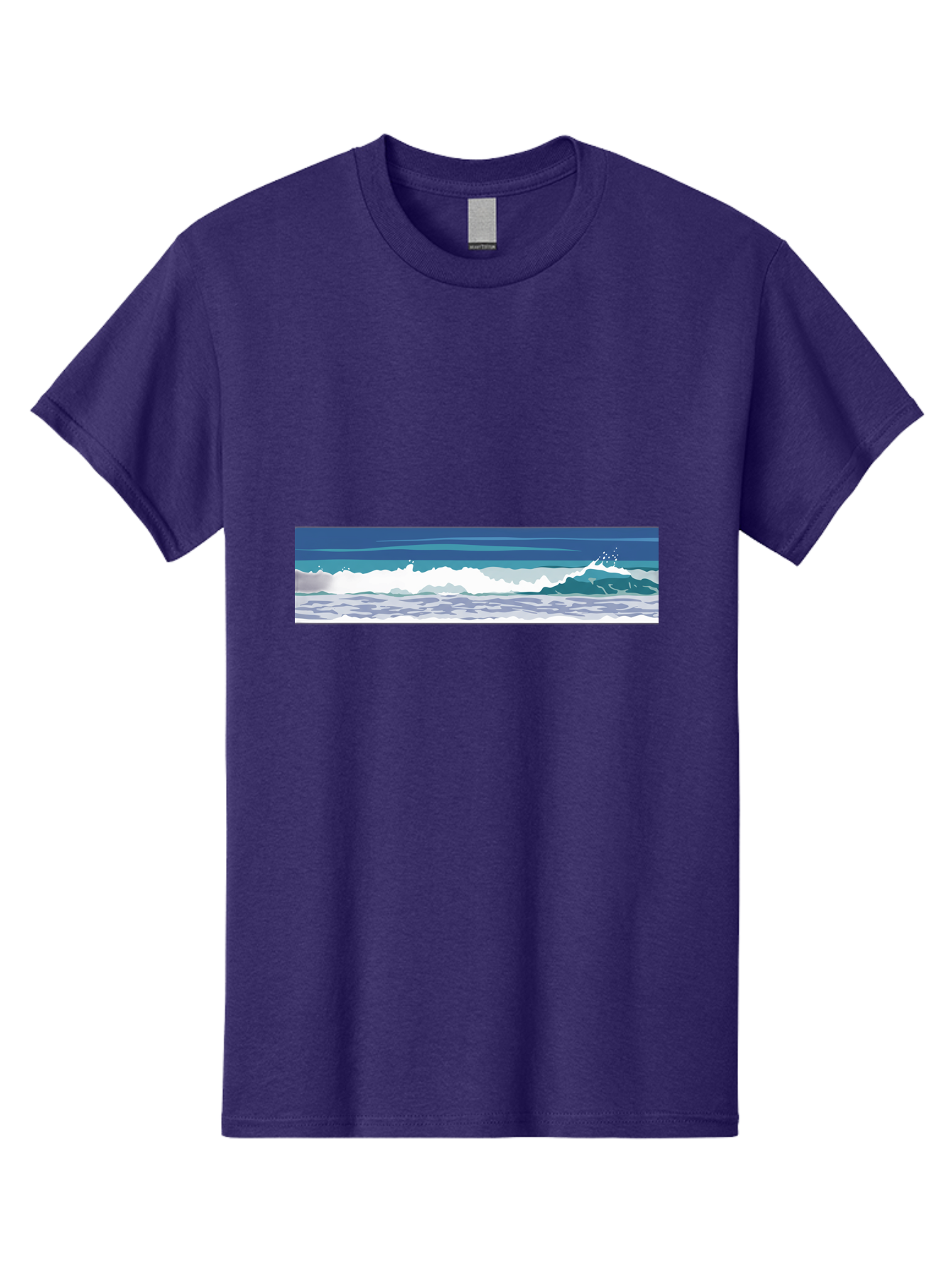 Ocean-Waves-1 Men'S Graphic Tee, 100% Cotton, Comfortable Casual Summer Wear, Machine Washable, Vintage Camera, Old Camera, Antique Camera, Black Camera, Classic Photography, Photography Equipment, Nostalgic Device, Film Camera, Camera Art Bak986 14