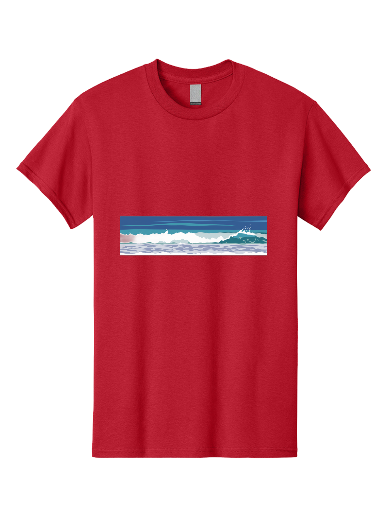 Ocean-Waves-1 Men'S Graphic Tee, 100% Cotton, Comfortable Casual Summer Wear, Machine Washable, Vintage Camera, Old Camera, Antique Camera, Black Camera, Classic Photography, Photography Equipment, Nostalgic Device, Film Camera, Camera Art Bak986 10