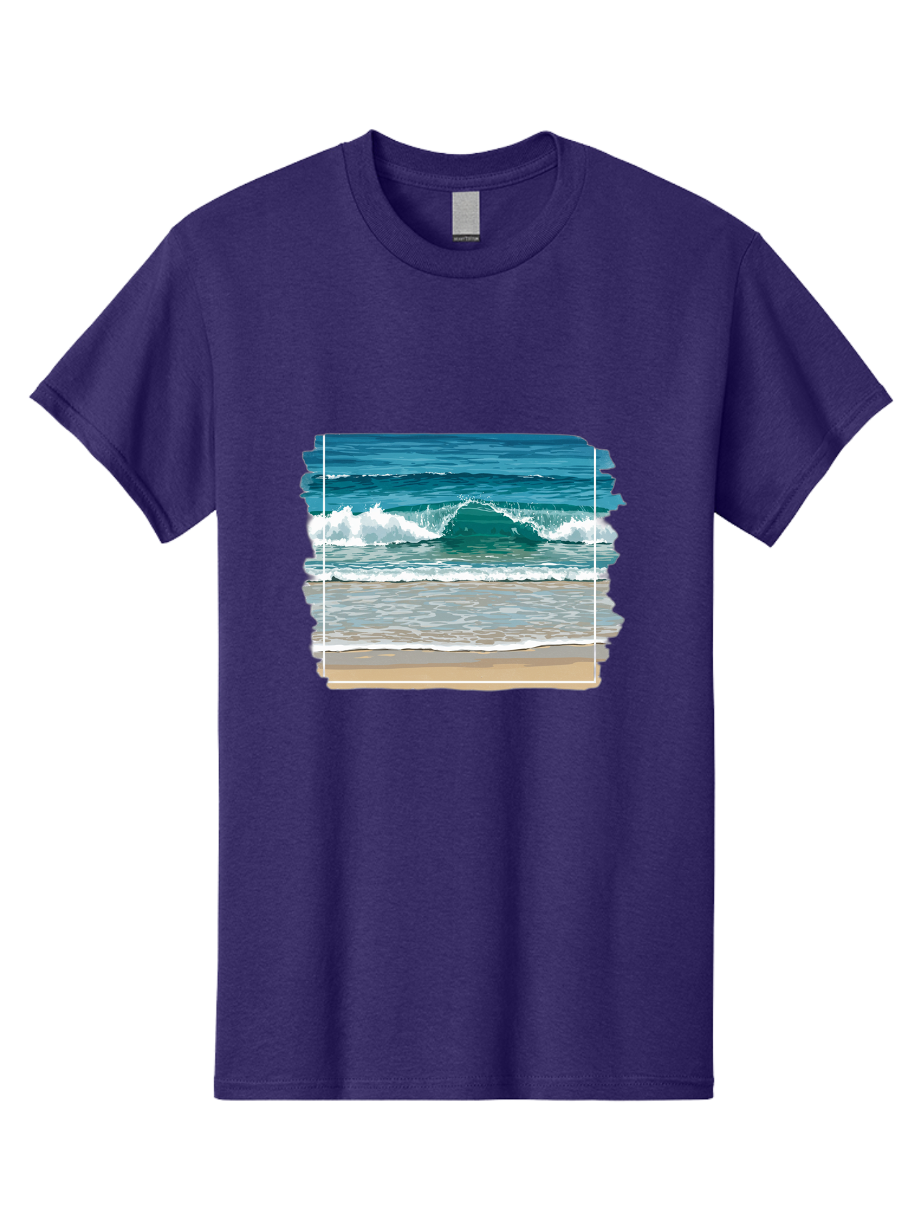 Ocean-Waves-2 Men'S Graphic Tee, 100% Cotton, Comfortable Casual Summer Wear, Machine Washable, Vintage Camera, Old Camera, Antique Camera, Black Camera, Classic Photography, Photography Equipment, Nostalgic Device, Film Camera, Camera Art Bak987 10