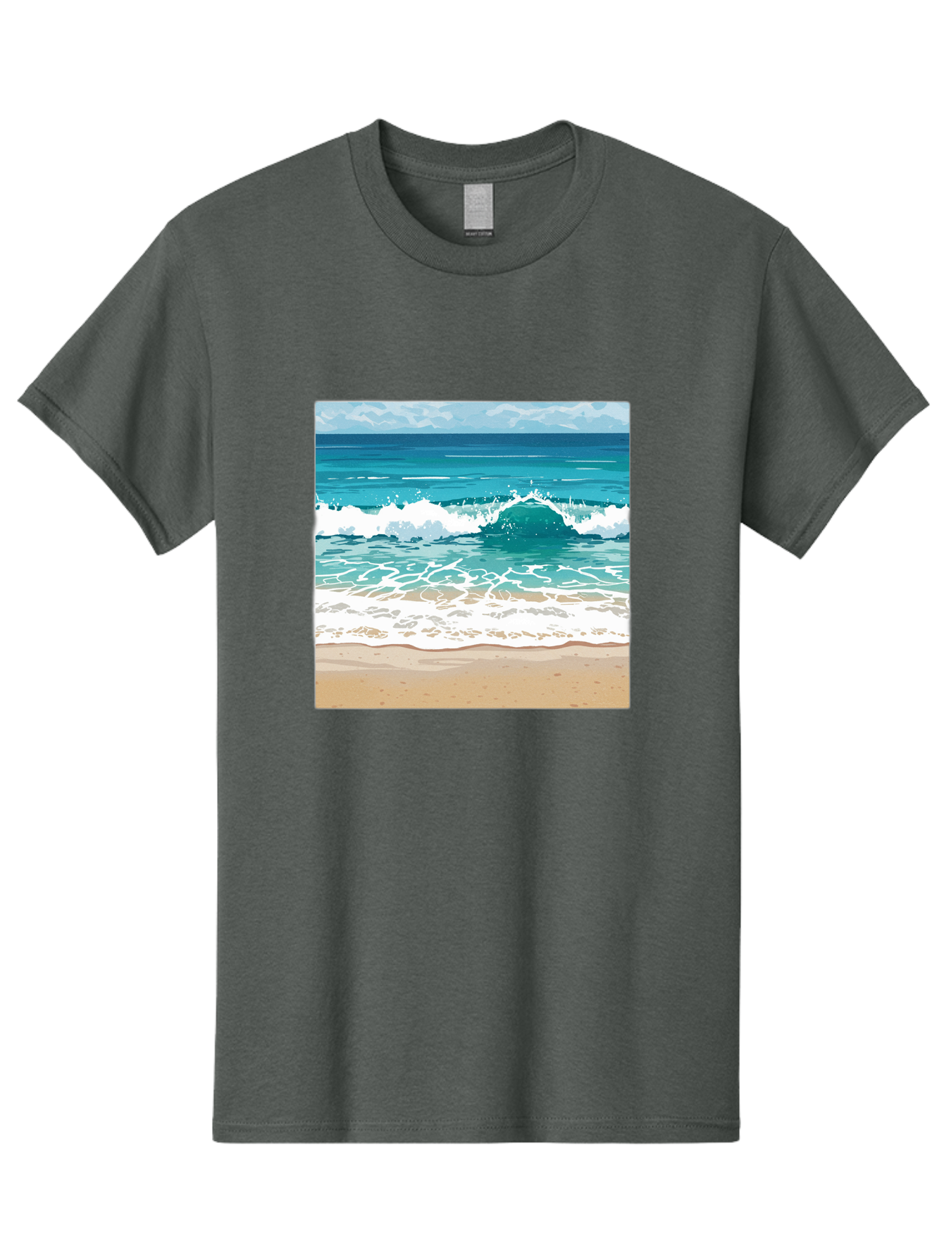Ocean-Waves Men'S Graphic Tee, 100% Cotton, Comfortable Casual Summer Wear, Machine Washable, Vintage Camera, Old Camera, Antique Camera, Black Camera, Classic Photography, Photography Equipment, Nostalgic Device, Film Camera, Camera Art Bak988 11