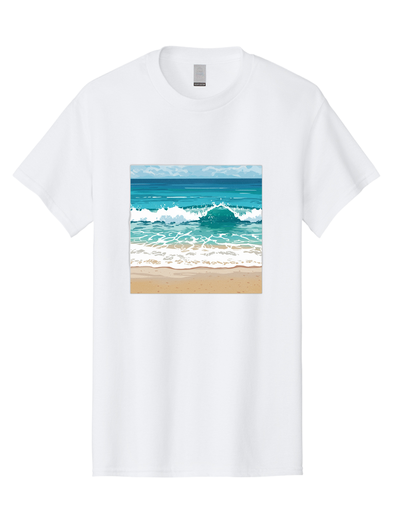 Ocean-Waves Men'S Graphic Tee, 100% Cotton, Comfortable Casual Summer Wear, Machine Washable, Vintage Camera, Old Camera, Antique Camera, Black Camera, Classic Photography, Photography Equipment, Nostalgic Device, Film Camera, Camera Art Bak988 5