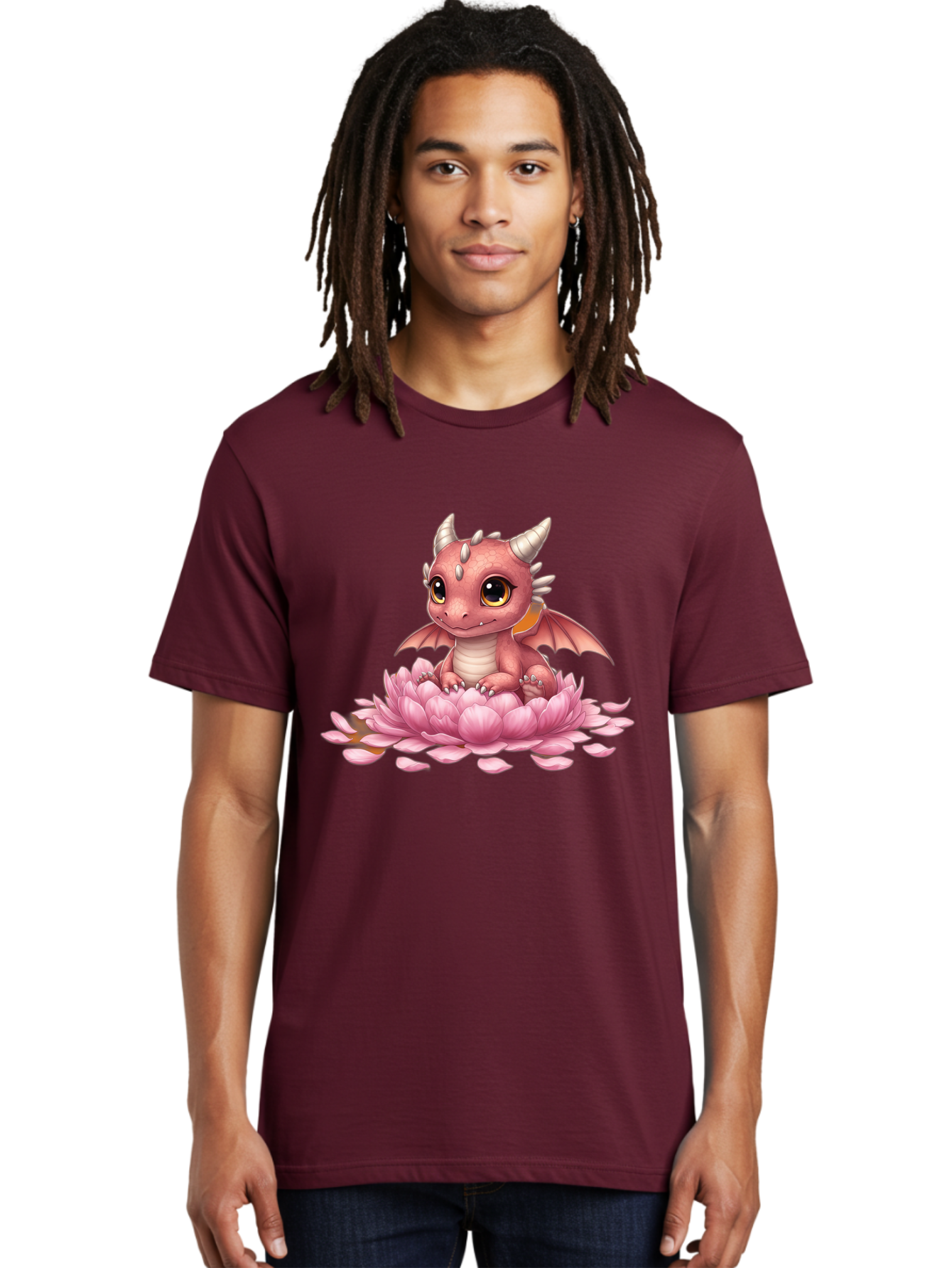 Pink-Dragon-On-Flower Men'S Graphic Tee, 100% Cotton, Comfortable Casual Summer Wear, Machine Washable, Vintage Camera, Old Camera, Antique Camera, Black Camera, Classic Photography, Photography Equipment, Nostalgic Device, Film Camera, Bal106 23