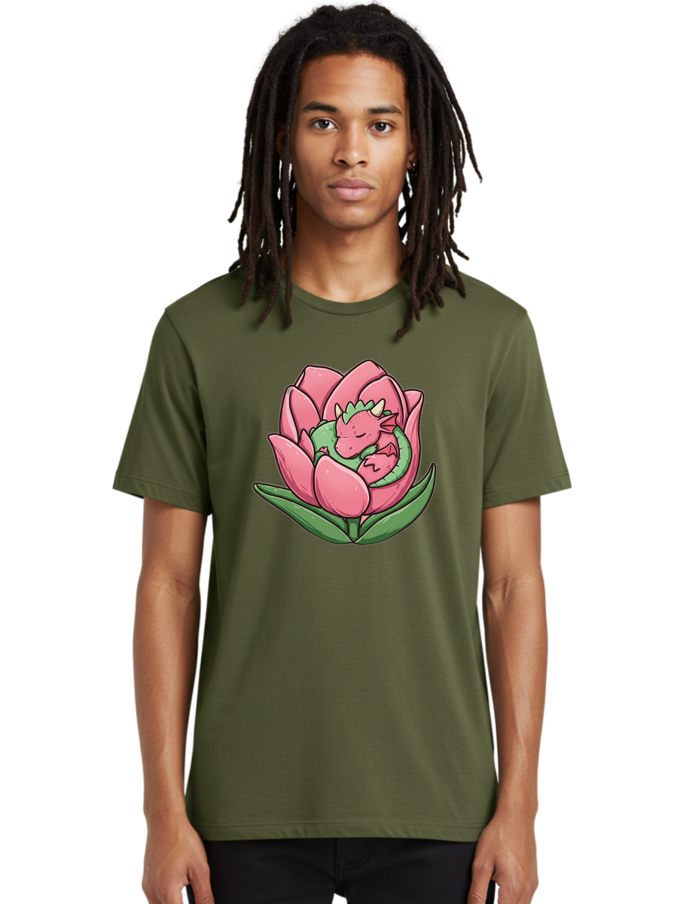 Pink-Dragon-Sleeping-In-Lotus-Flower Men'S Graphic Tee, 100% Cotton, Comfortable Casual Summer Wear, Machine Washable, Vintage Camera, Old Camera, Antique Camera, Black Camera, Classic Photography, Photography Equipment, Nostalgic Device, Bal107 30