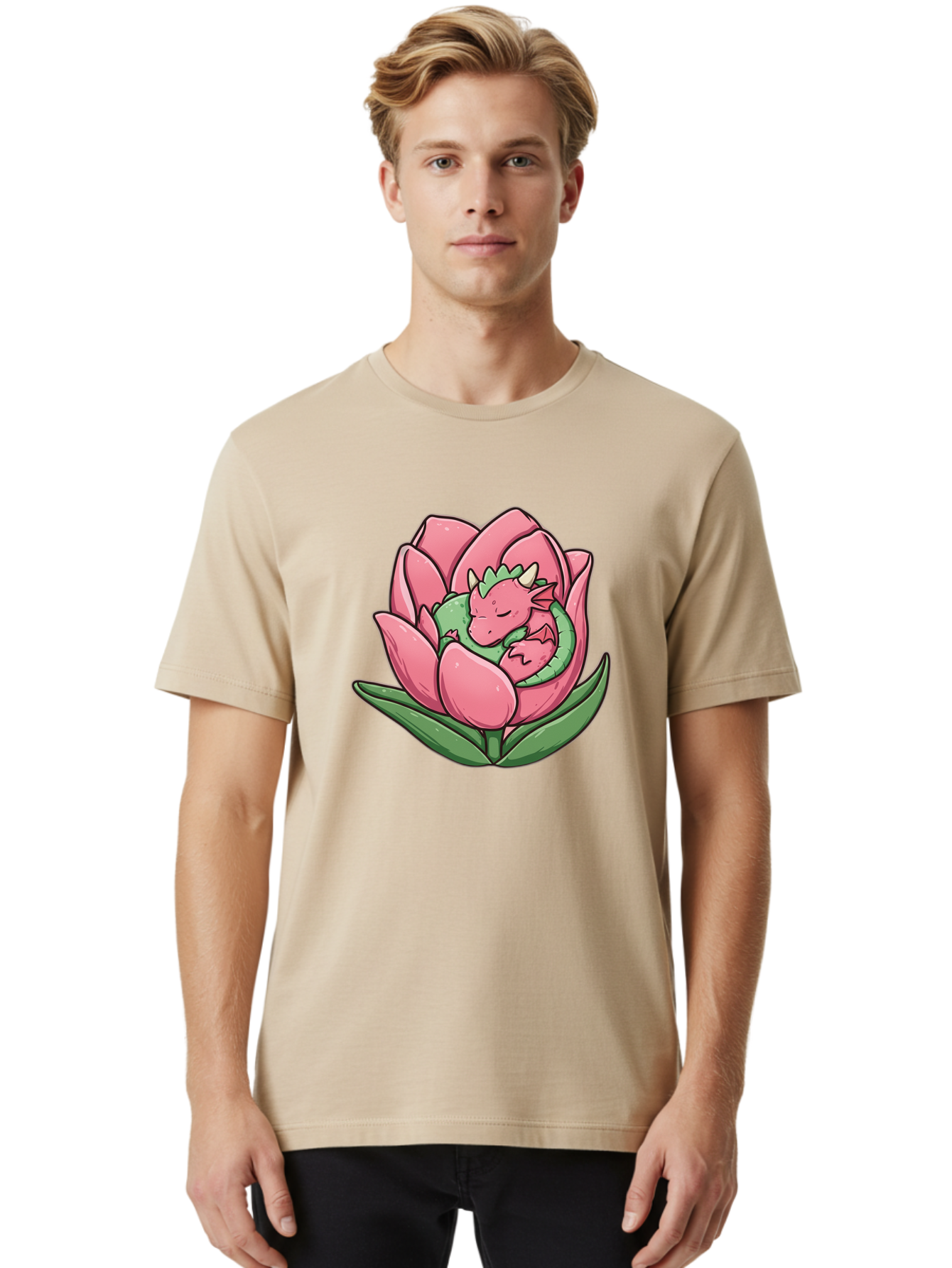 Pink-Dragon-Sleeping-In-Lotus-Flower Men'S Graphic Tee, 100% Cotton, Comfortable Casual Summer Wear, Machine Washable, Vintage Camera, Old Camera, Antique Camera, Black Camera, Classic Photography, Photography Equipment, Nostalgic Device, Bal107 20