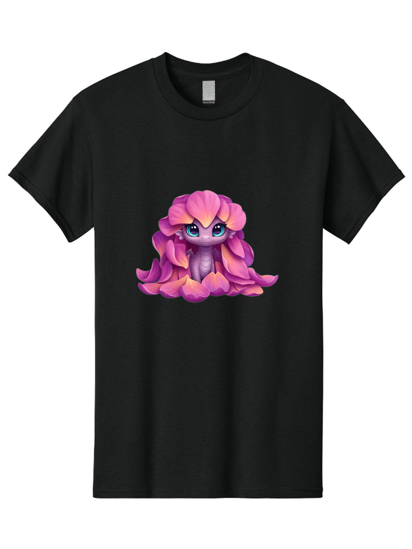 Pink-Flower-Dragon Men'S Graphic Tee, 100% Cotton, Comfortable Casual Summer Wear, Machine Washable, Vintage Camera, Old Camera, Antique Camera, Black Camera, Classic Photography, Photography Equipment, Nostalgic Device, Film Camera, Bal124 14