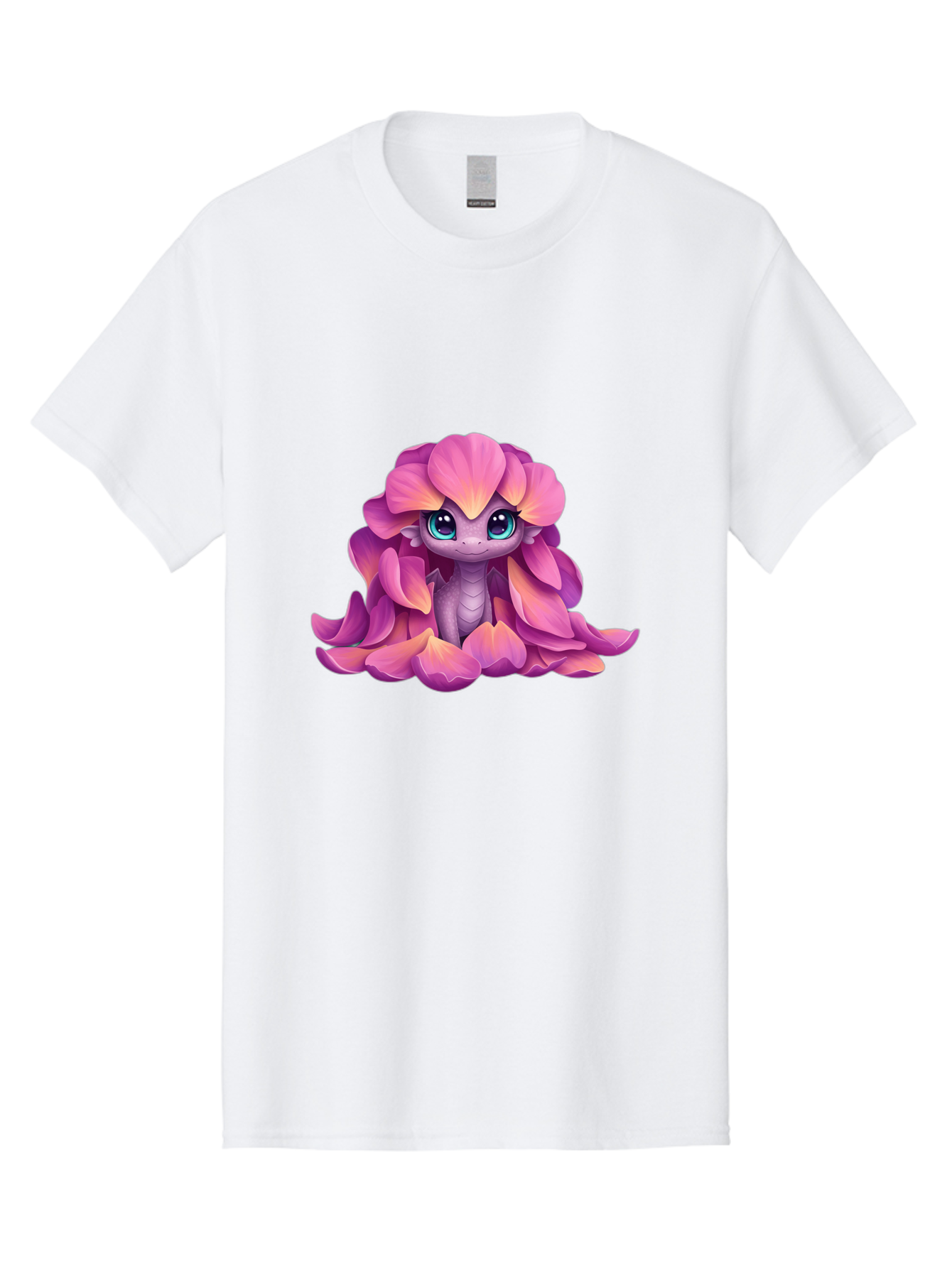 Pink-Flower-Dragon Men'S Graphic Tee, 100% Cotton, Comfortable Casual Summer Wear, Machine Washable, Vintage Camera, Old Camera, Antique Camera, Black Camera, Classic Photography, Photography Equipment, Nostalgic Device, Film Camera, Bal124 3